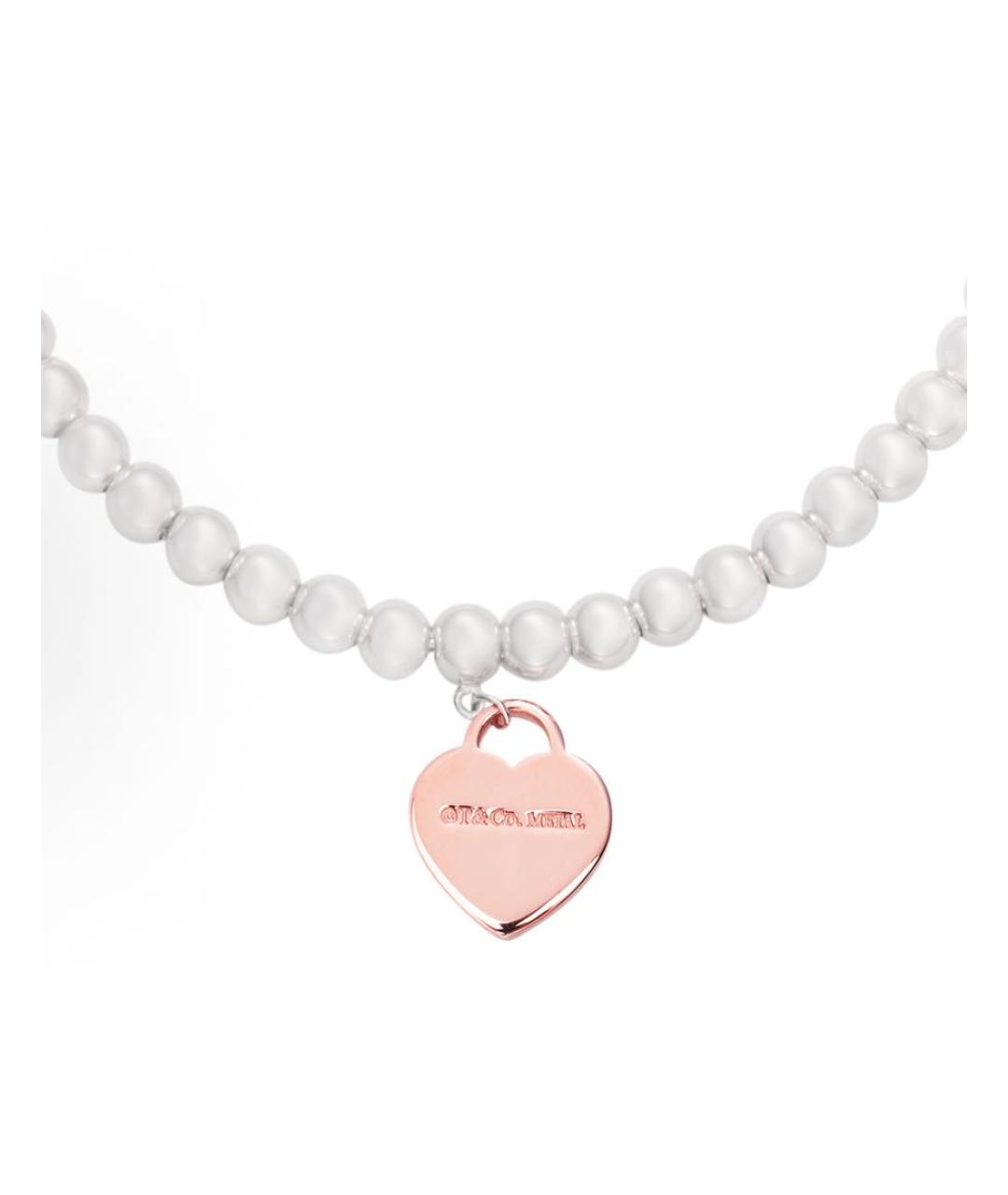 TIFFANY&CO Серебрянный серебряный браслет, фото 4