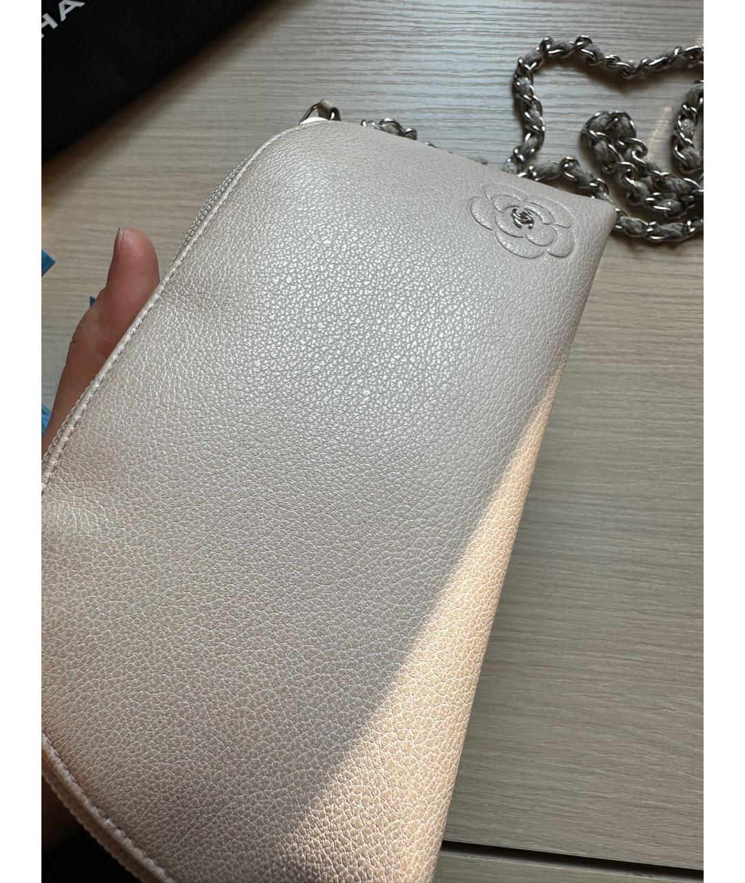 CHANEL Кожаная косметичка, фото 2