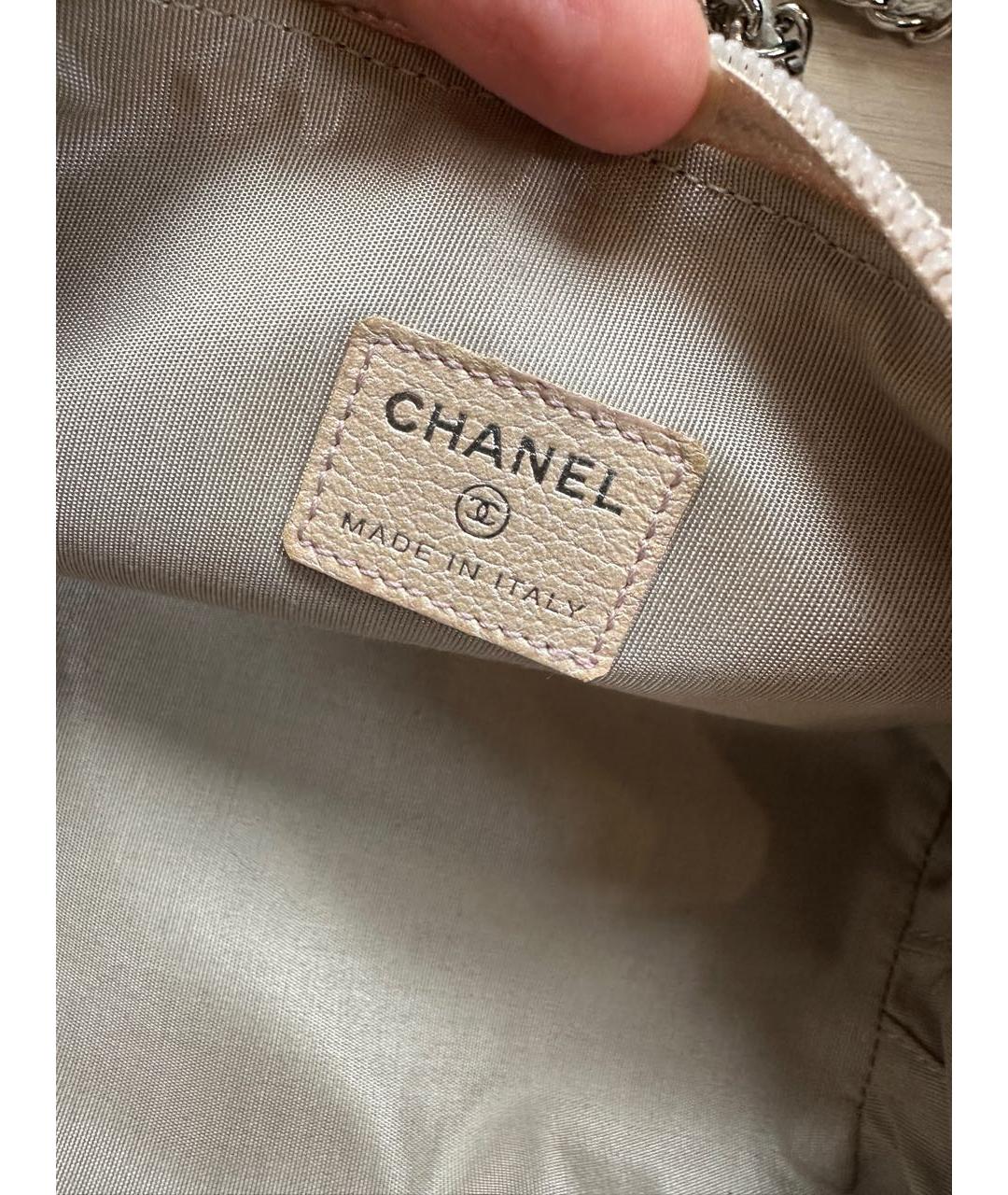 CHANEL Кожаная косметичка, фото 6