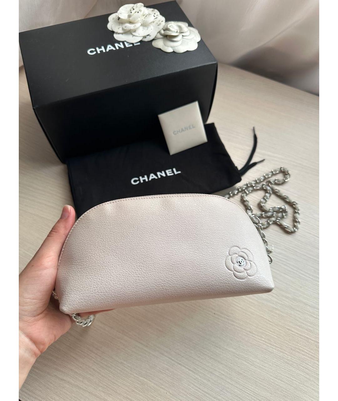 CHANEL Кожаная косметичка, фото 9
