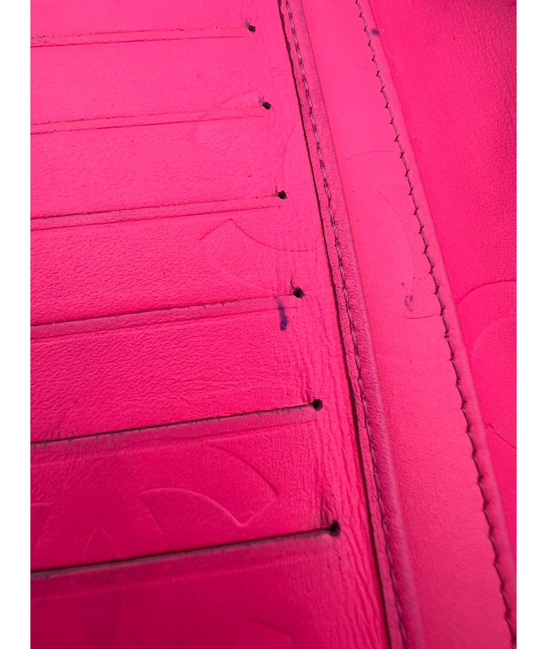 CHANEL Черный кожаный кошелек, фото 8