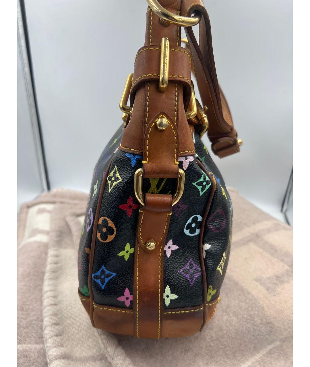 LOUIS VUITTON Мульти кожаная сумка с короткими ручками, фото 4