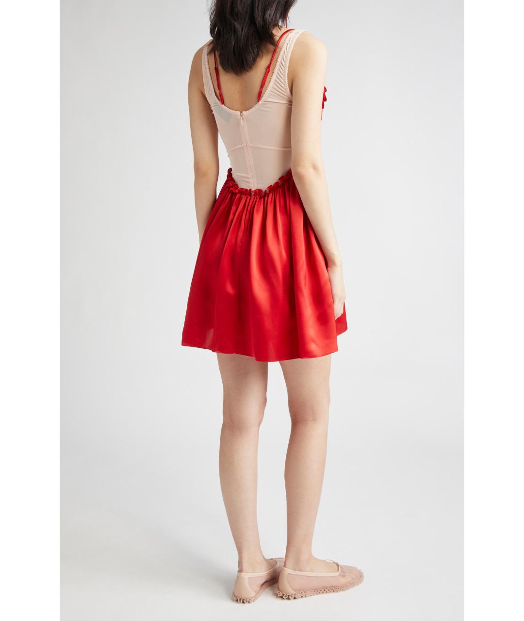 SIMONE ROCHA Красное коктейльное платье, фото 7