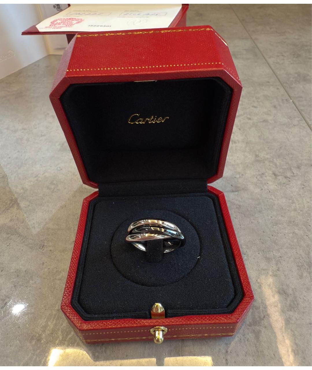CARTIER Кольцо из белого золота, фото 3