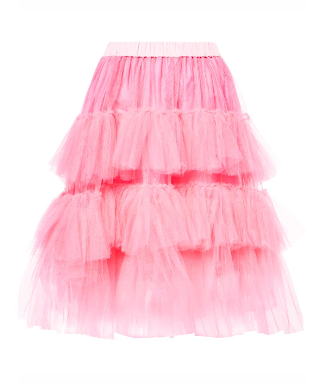 SIMONE ROCHA Розовая юбка миди, фото 1