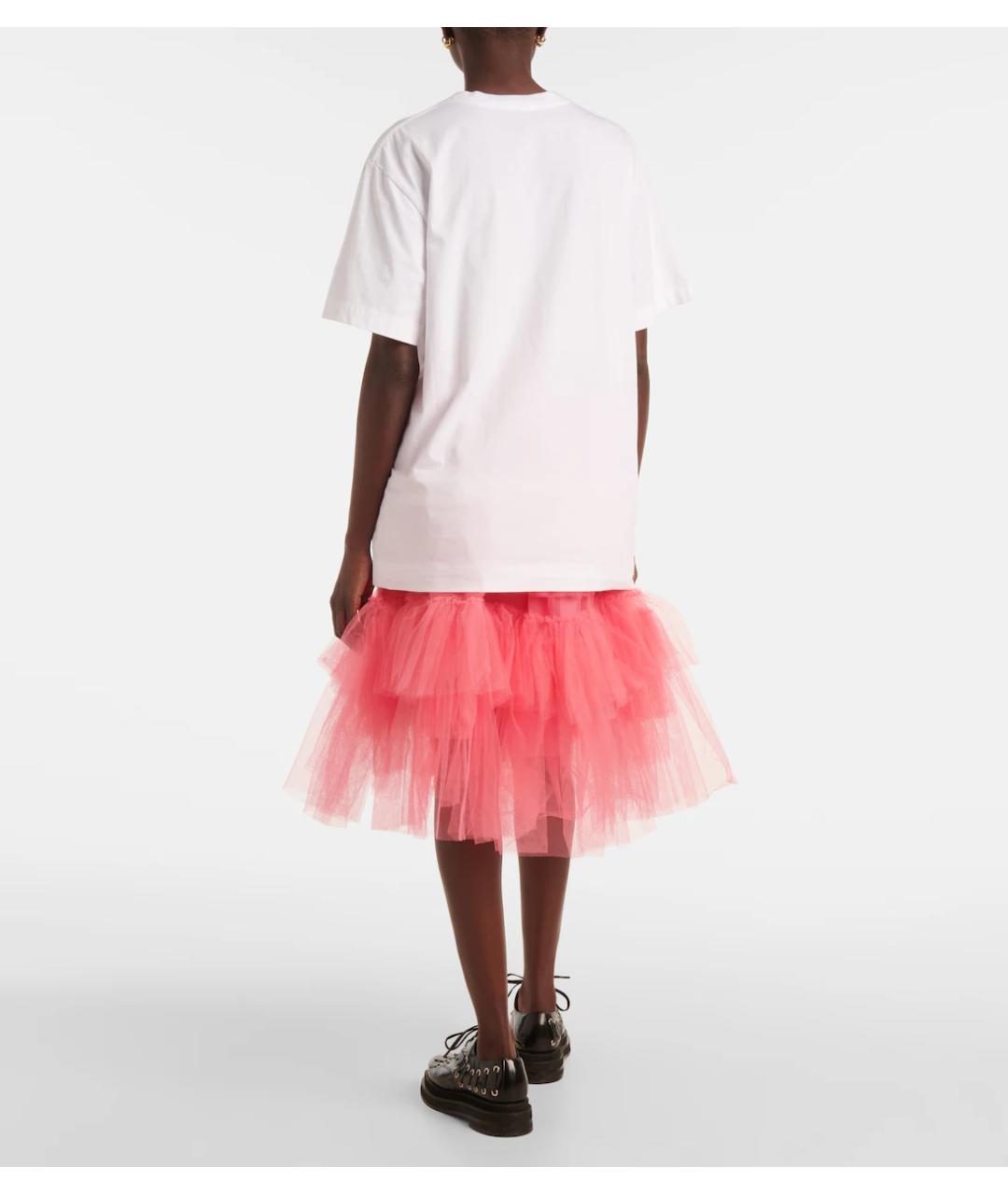 SIMONE ROCHA Розовая юбка миди, фото 6