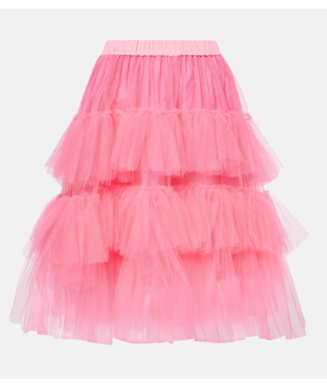 SIMONE ROCHA Розовая юбка миди, фото 7