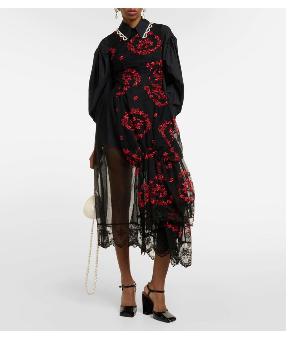 SIMONE ROCHA Черное коктейльное платье, фото 2