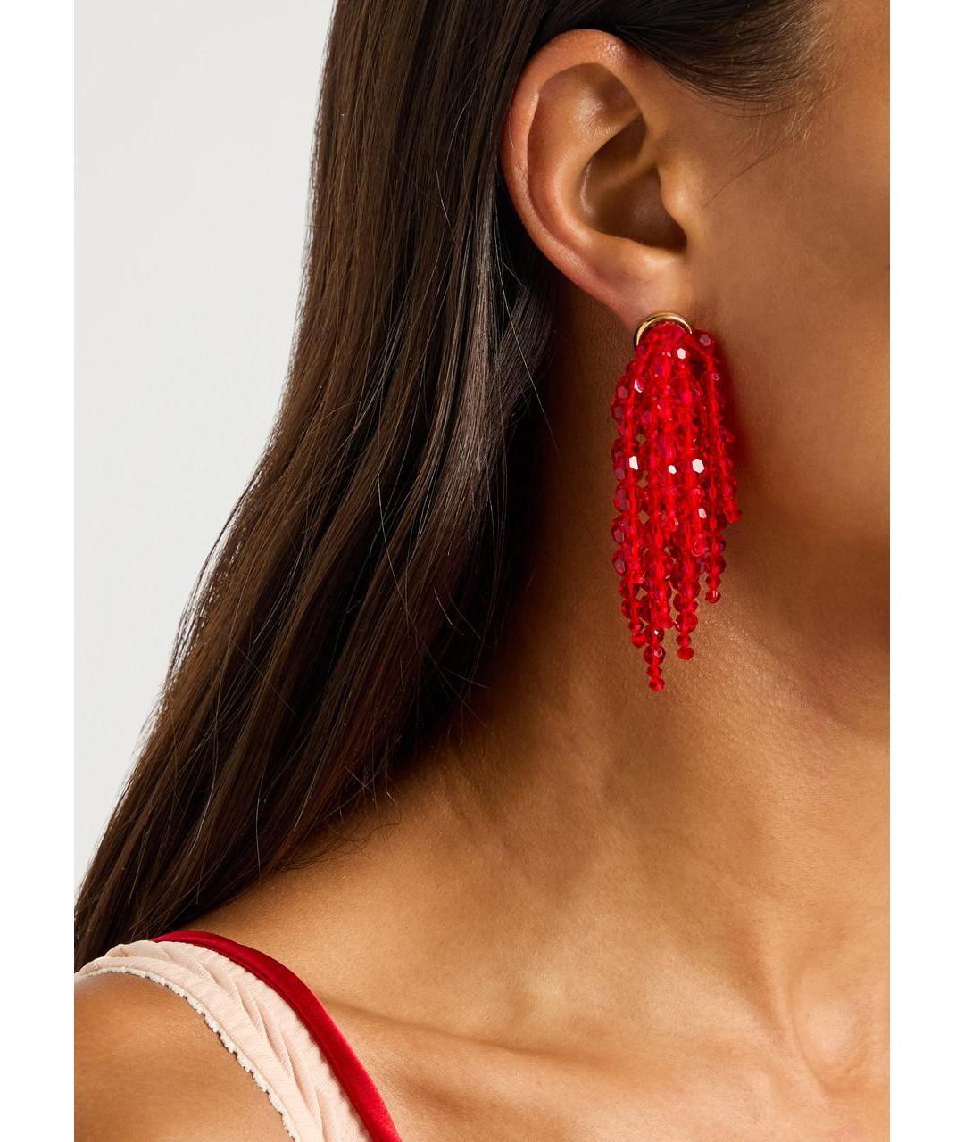 SIMONE ROCHA Красные серьги, фото 7