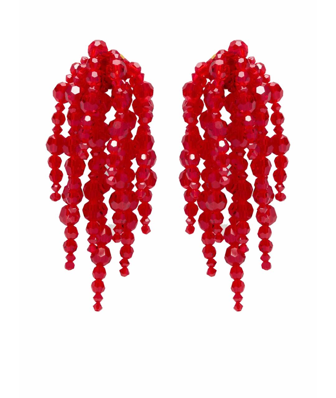 SIMONE ROCHA Красные серьги, фото 1