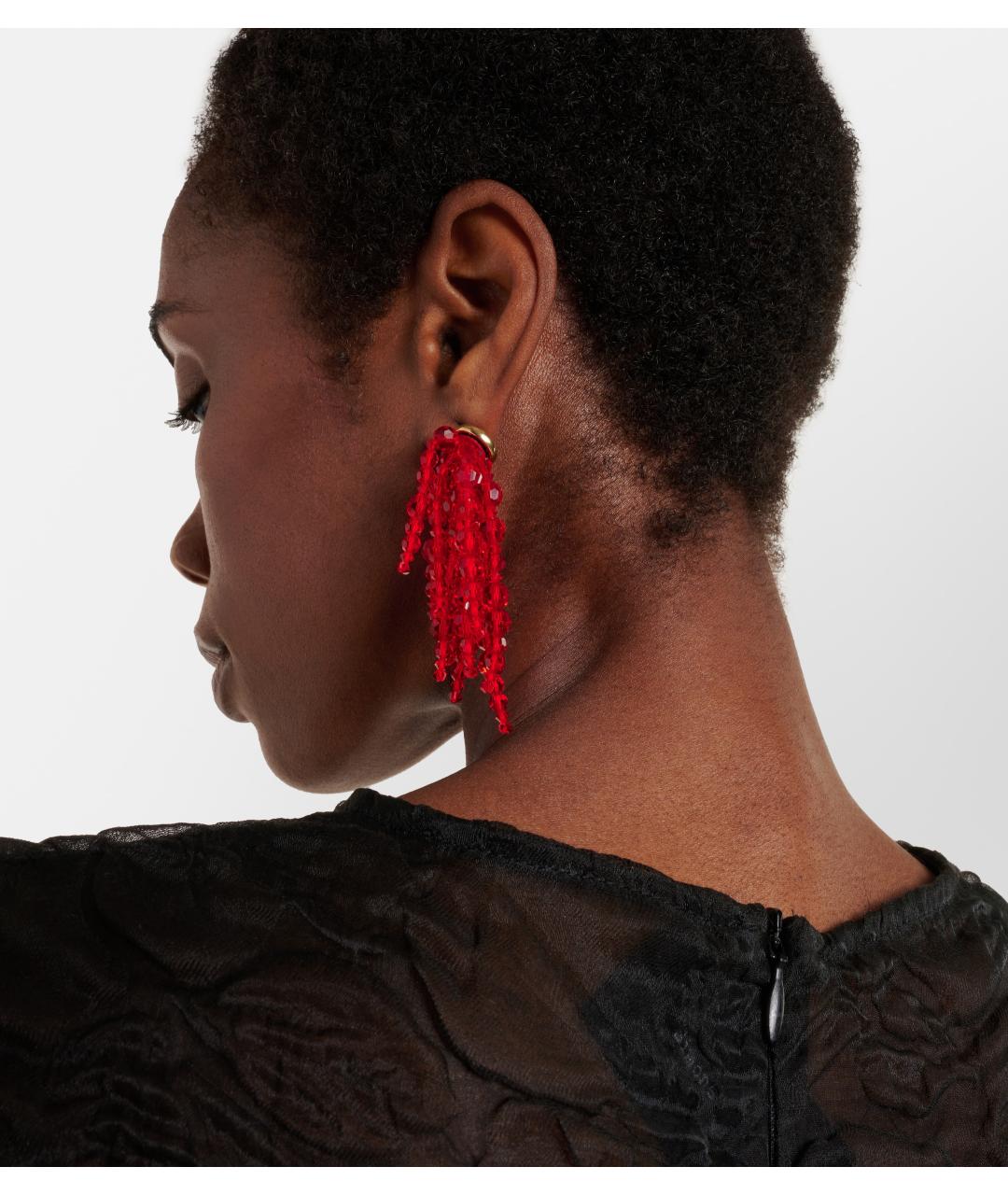 SIMONE ROCHA Красные серьги, фото 9