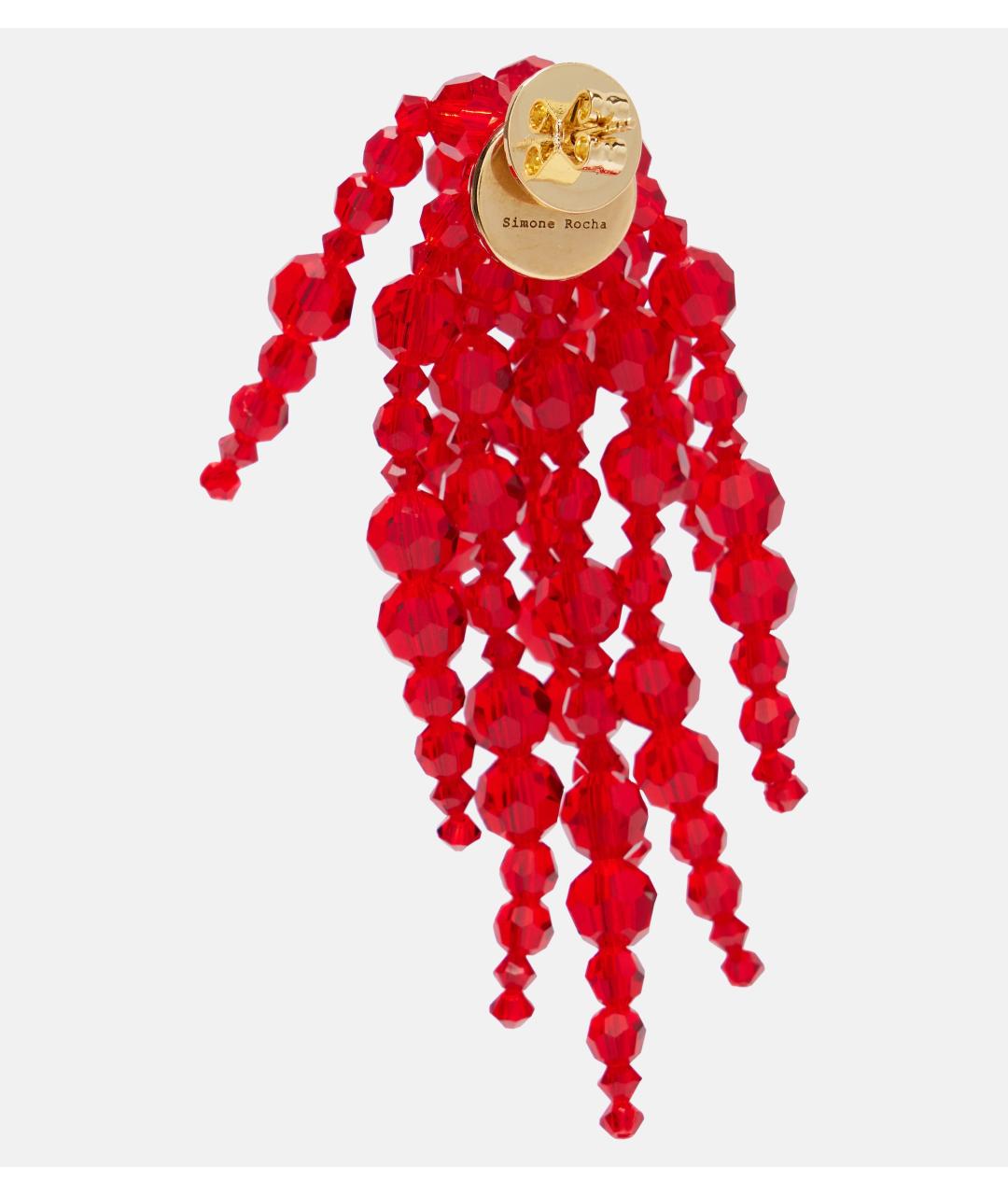 SIMONE ROCHA Красные серьги, фото 5