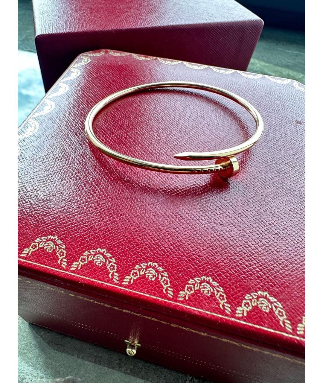CARTIER Золотой браслет из розового золота, фото 4