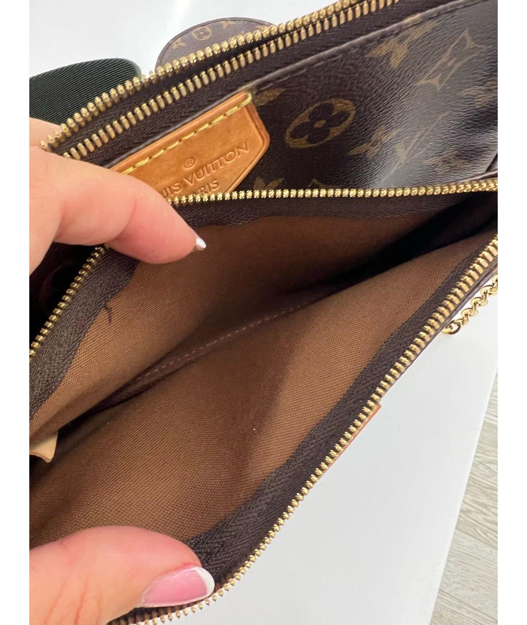 LOUIS VUITTON Коричневая сумка через плечо, фото 6