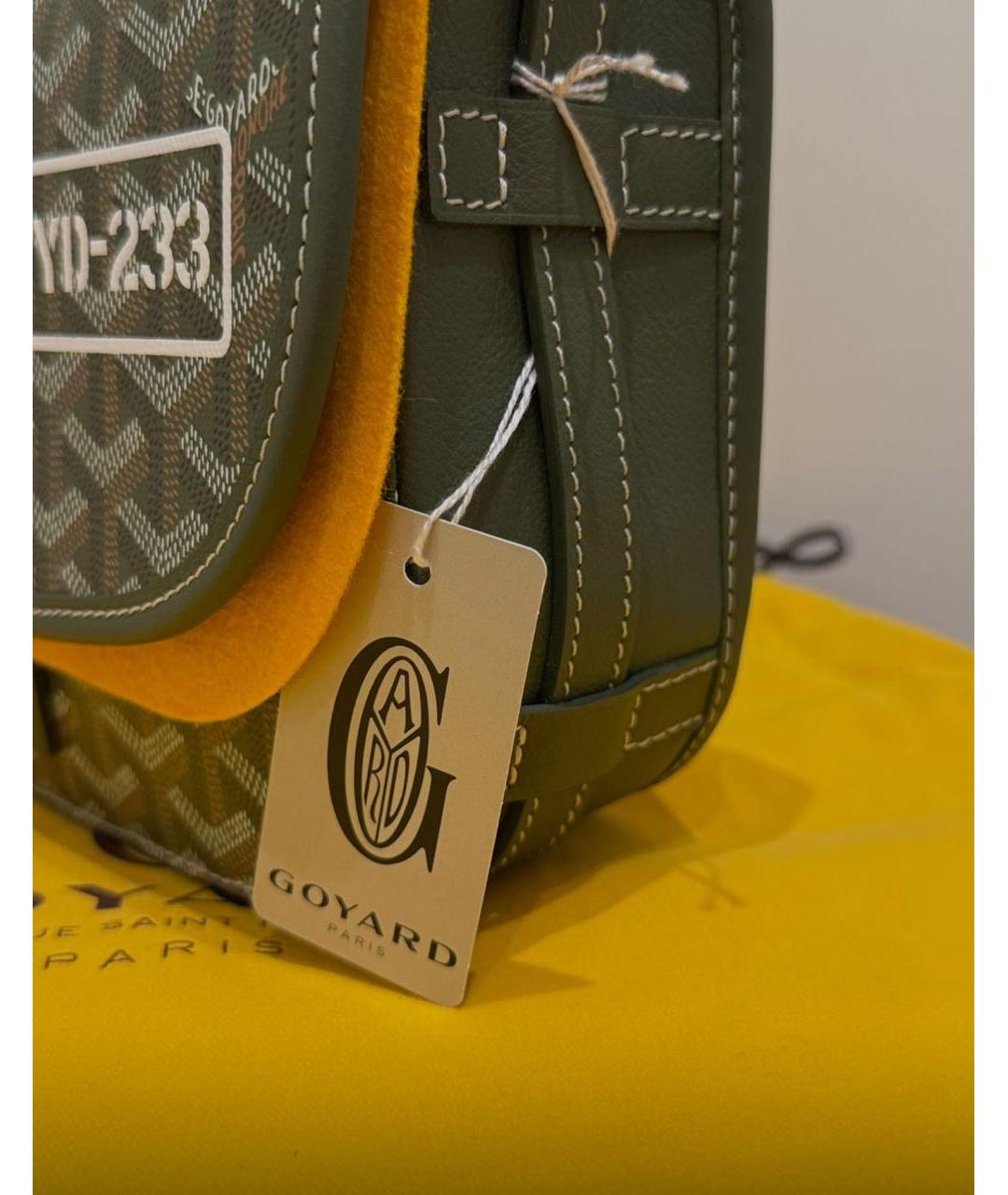 GOYARD Хаки сумка тоут, фото 6