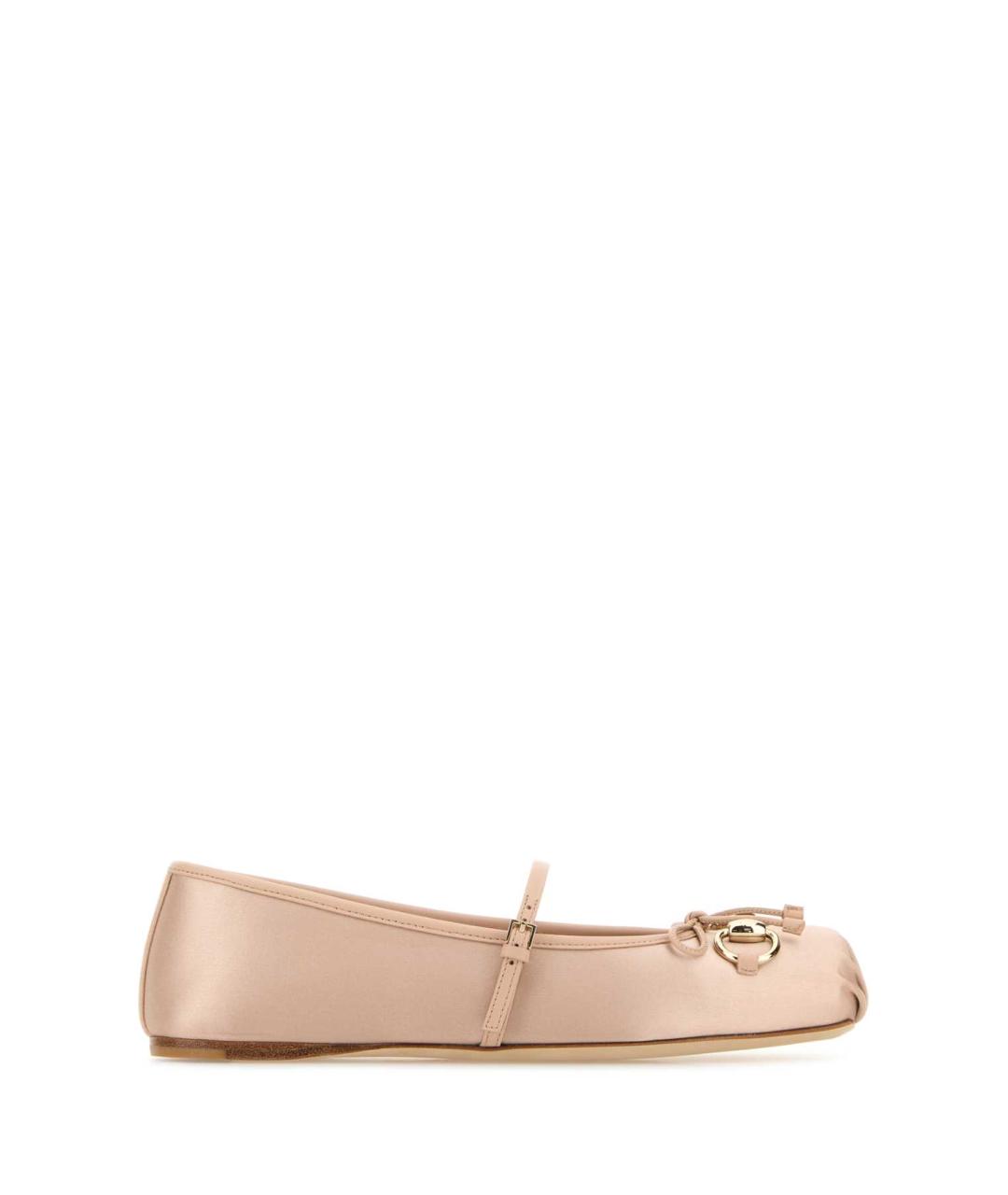 GUCCI Розовые балетки, фото 1