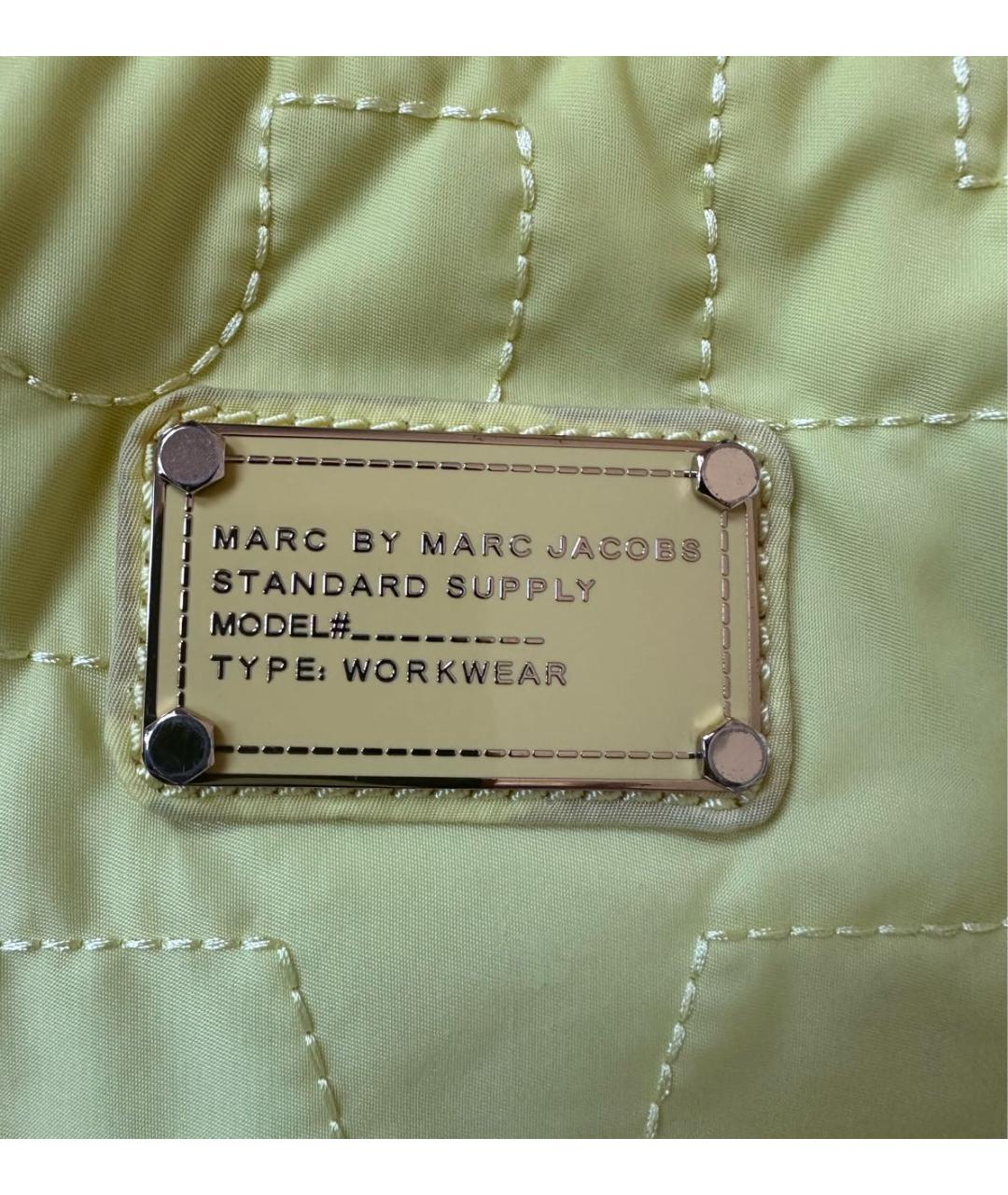 MARC BY MARC JACOBS Желтая сумка тоут, фото 3