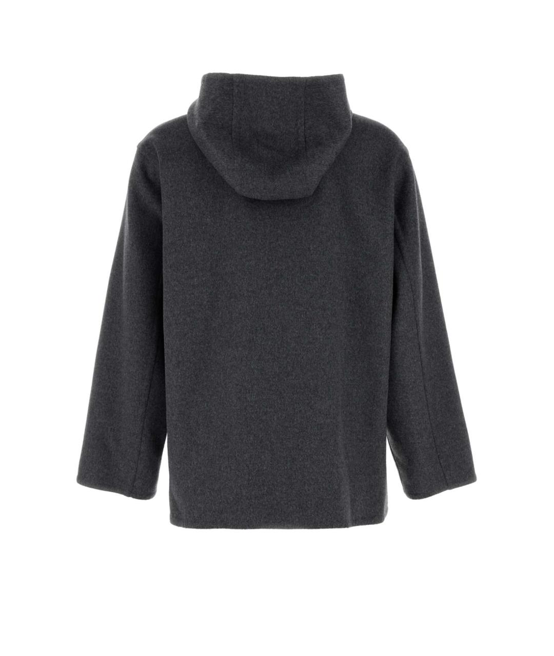 BOTTEGA VENETA Серая шерстяная куртка, фото 2