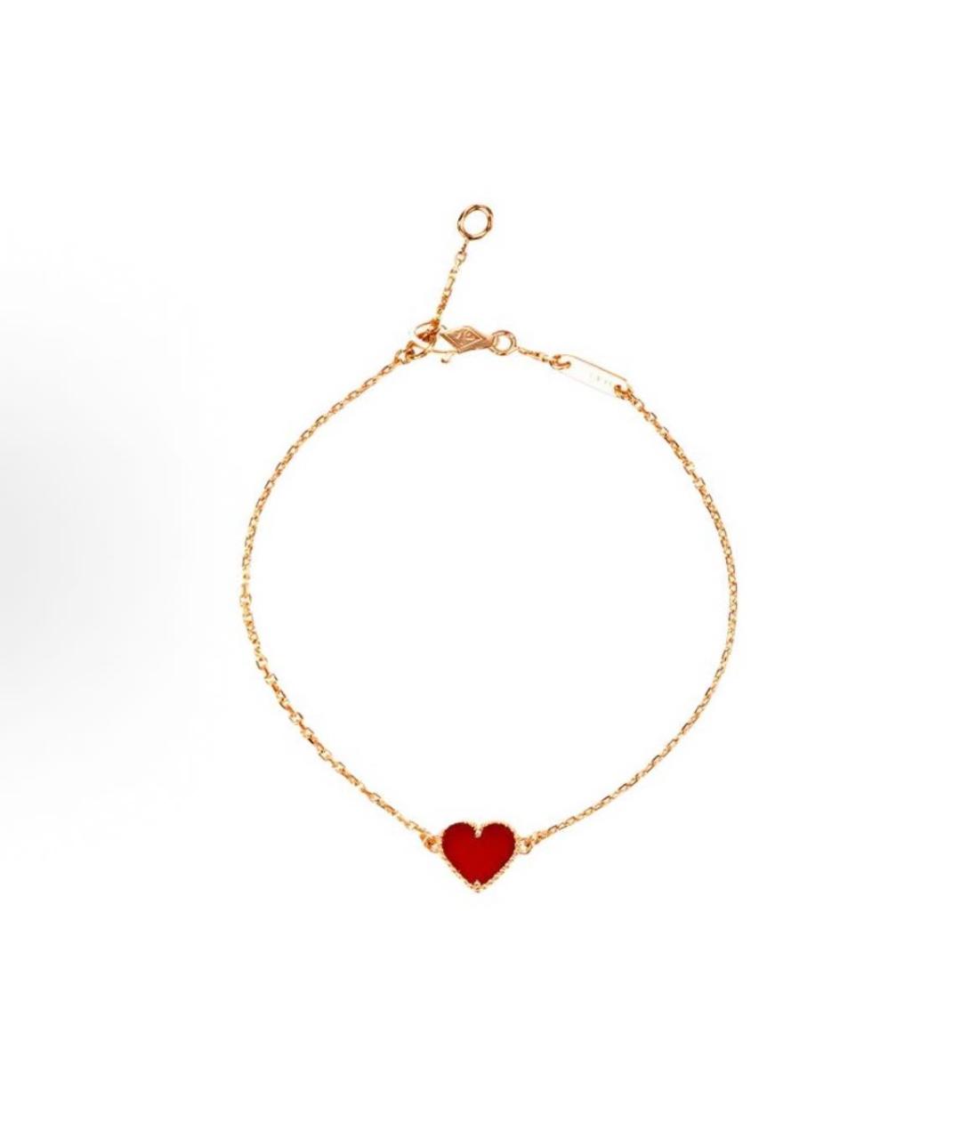 VAN CLEEF & ARPELS Красный браслет из розового золота, фото 2