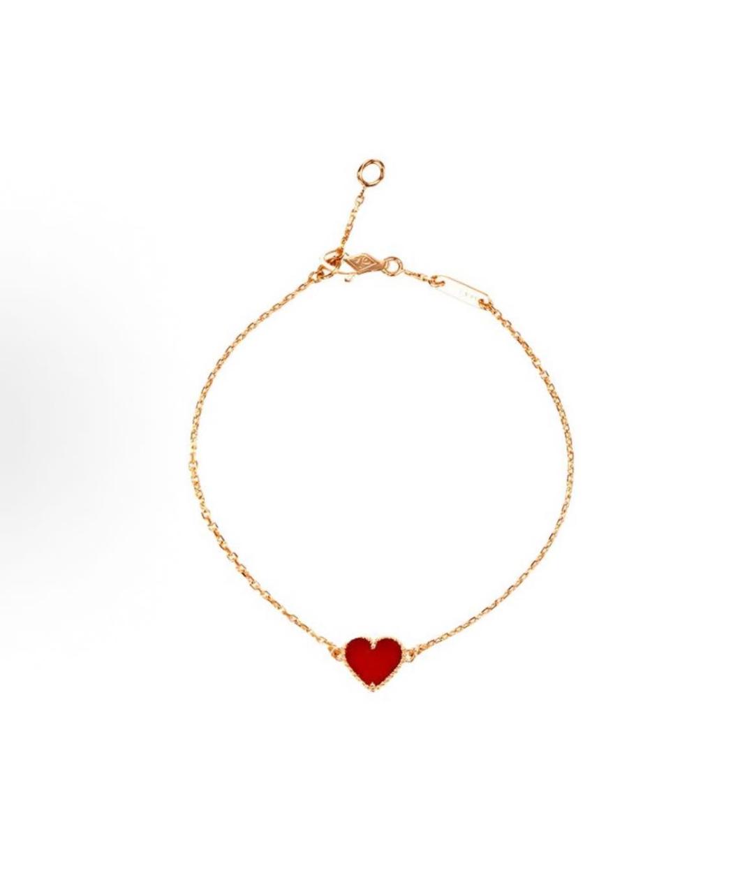 VAN CLEEF & ARPELS Красный браслет из розового золота, фото 4