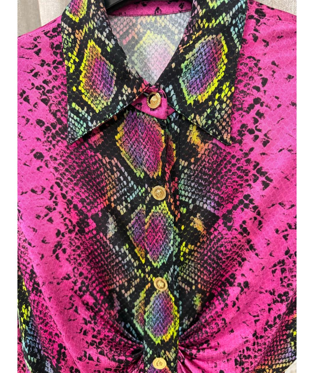 VERSACE Мульти блузы, фото 4