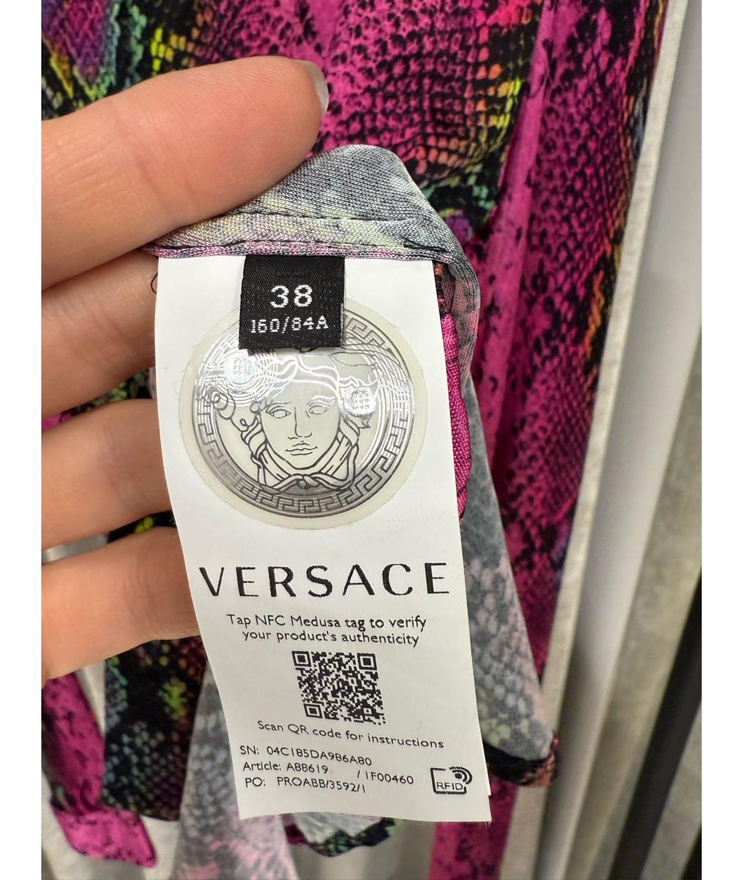 VERSACE Мульти блузы, фото 5