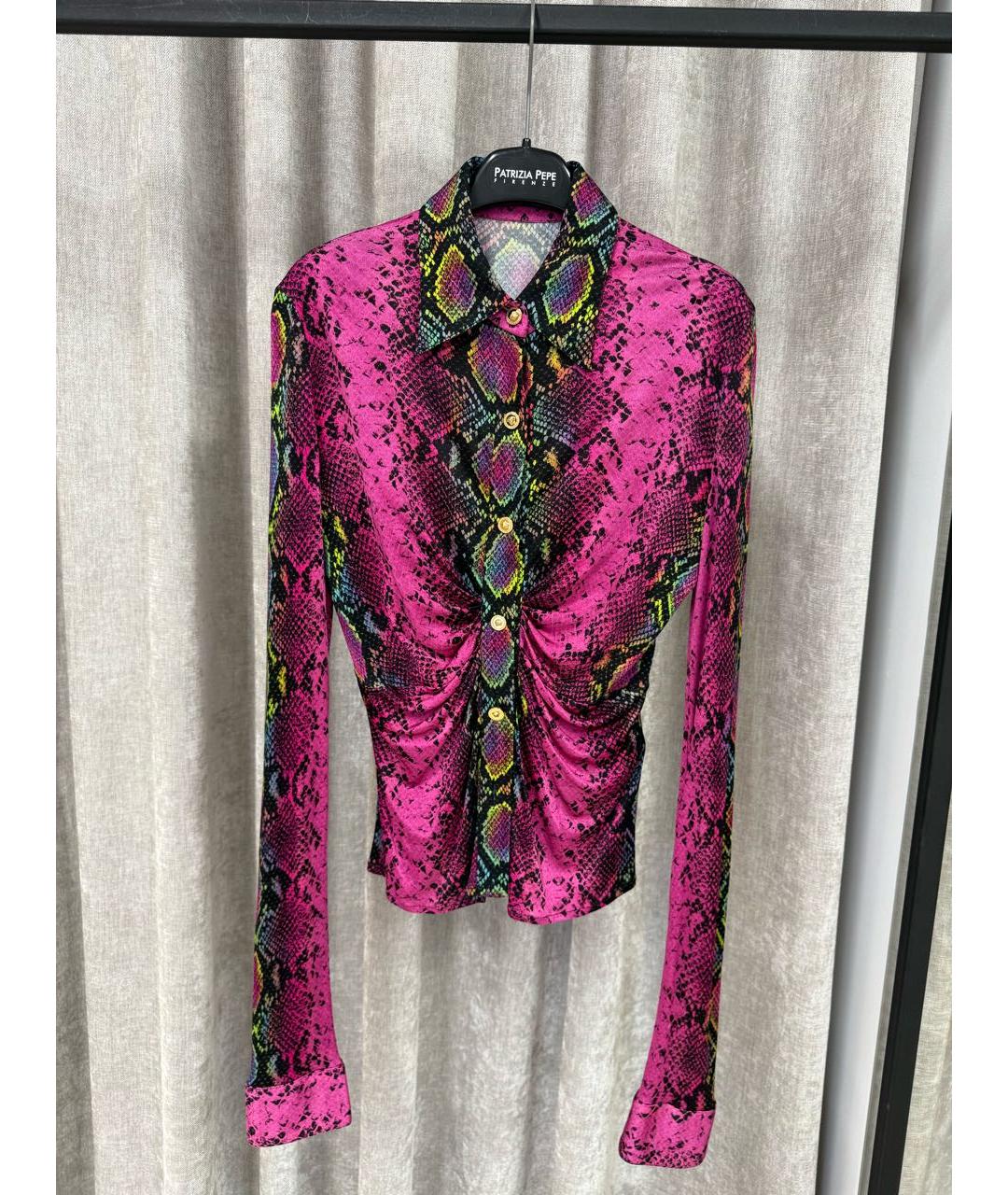 VERSACE Мульти блузы, фото 2