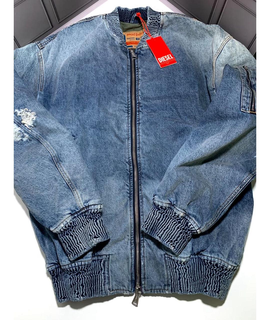 DIESEL Синяя куртка, фото 5