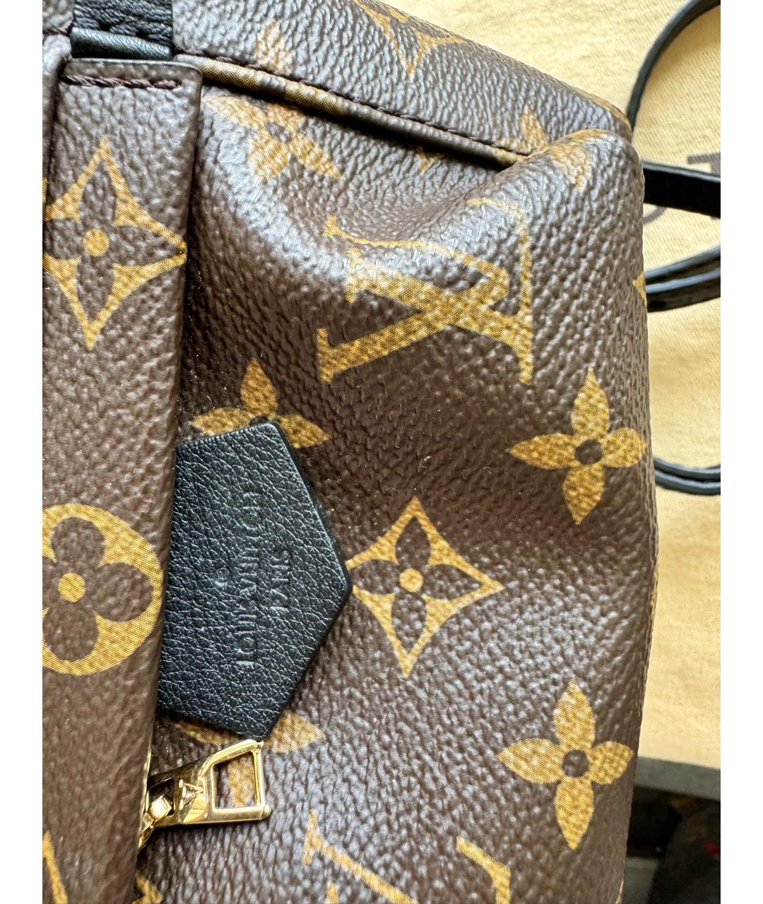 LOUIS VUITTON Коричневый рюкзак, фото 6