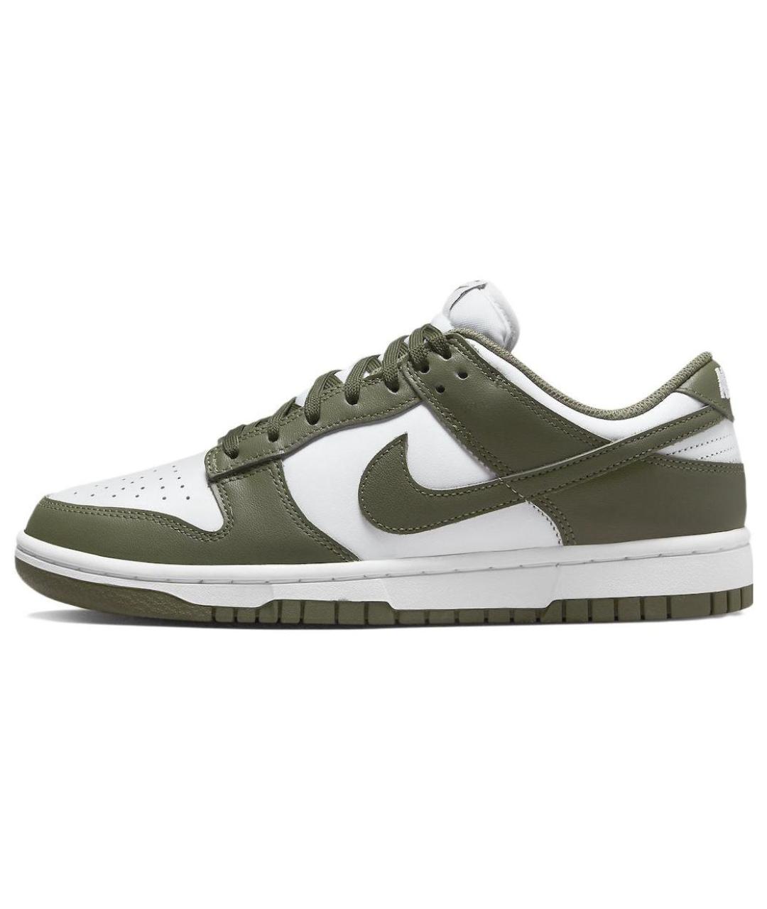 NIKE Хаки кожаные кеды, фото 7