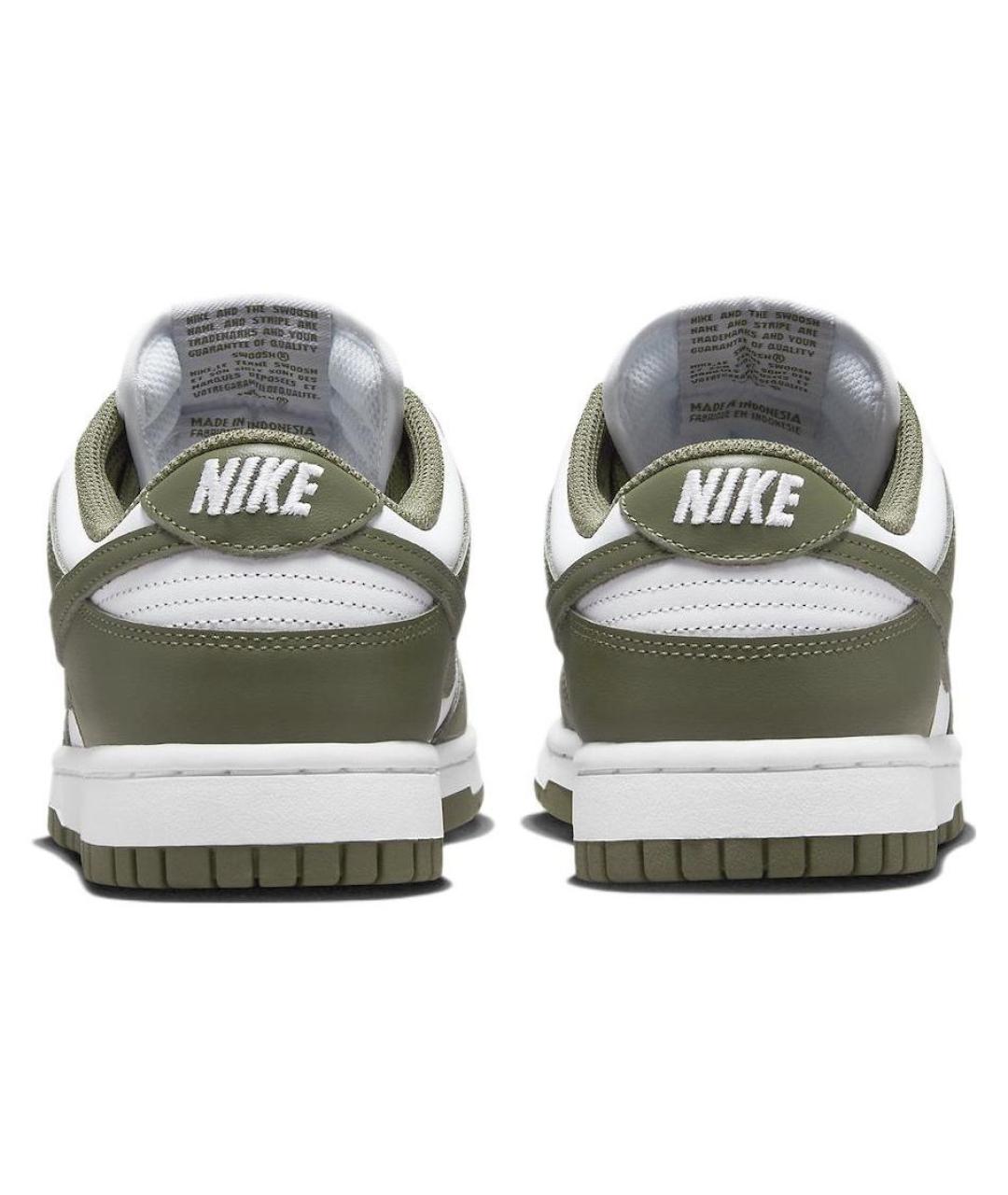 NIKE Хаки кожаные кеды, фото 5