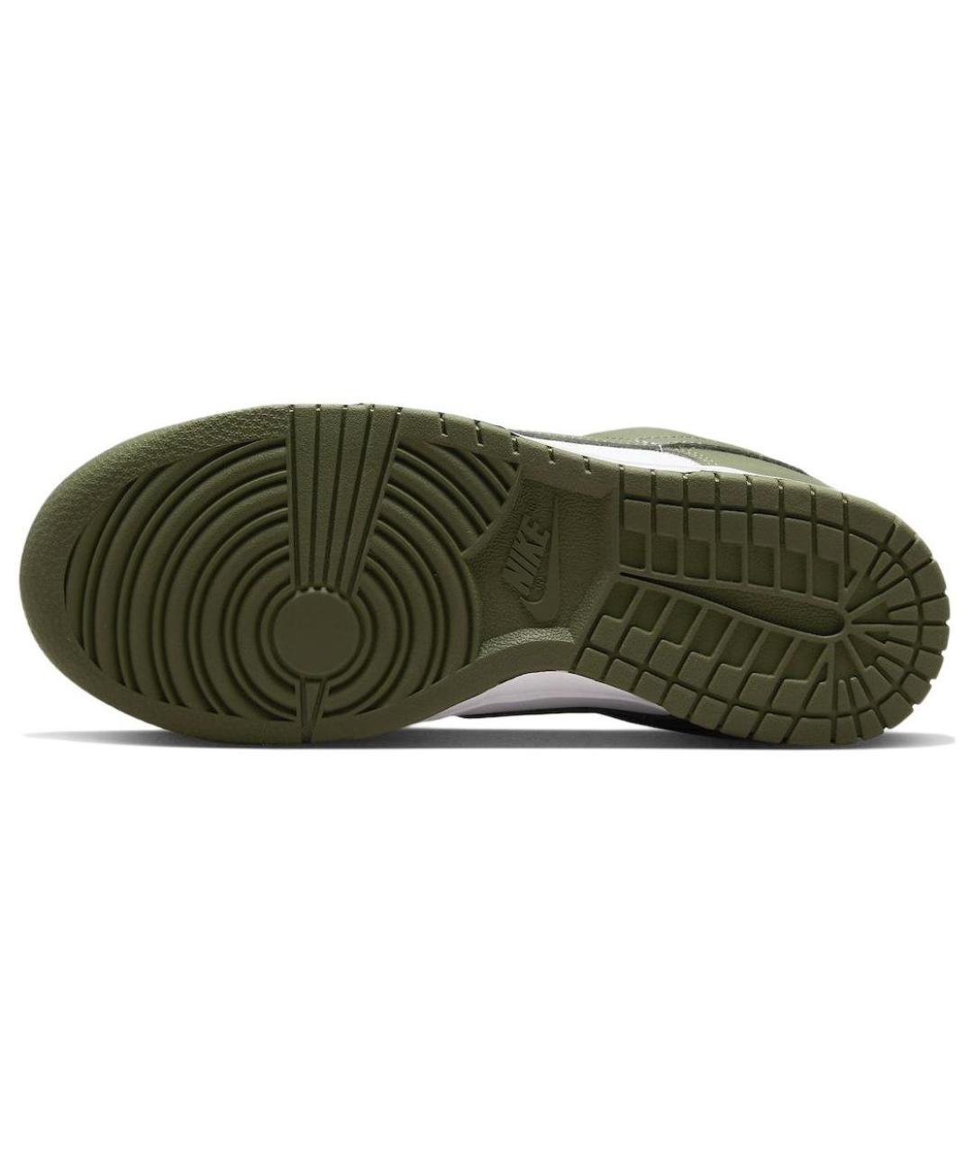 NIKE Хаки кожаные кеды, фото 6