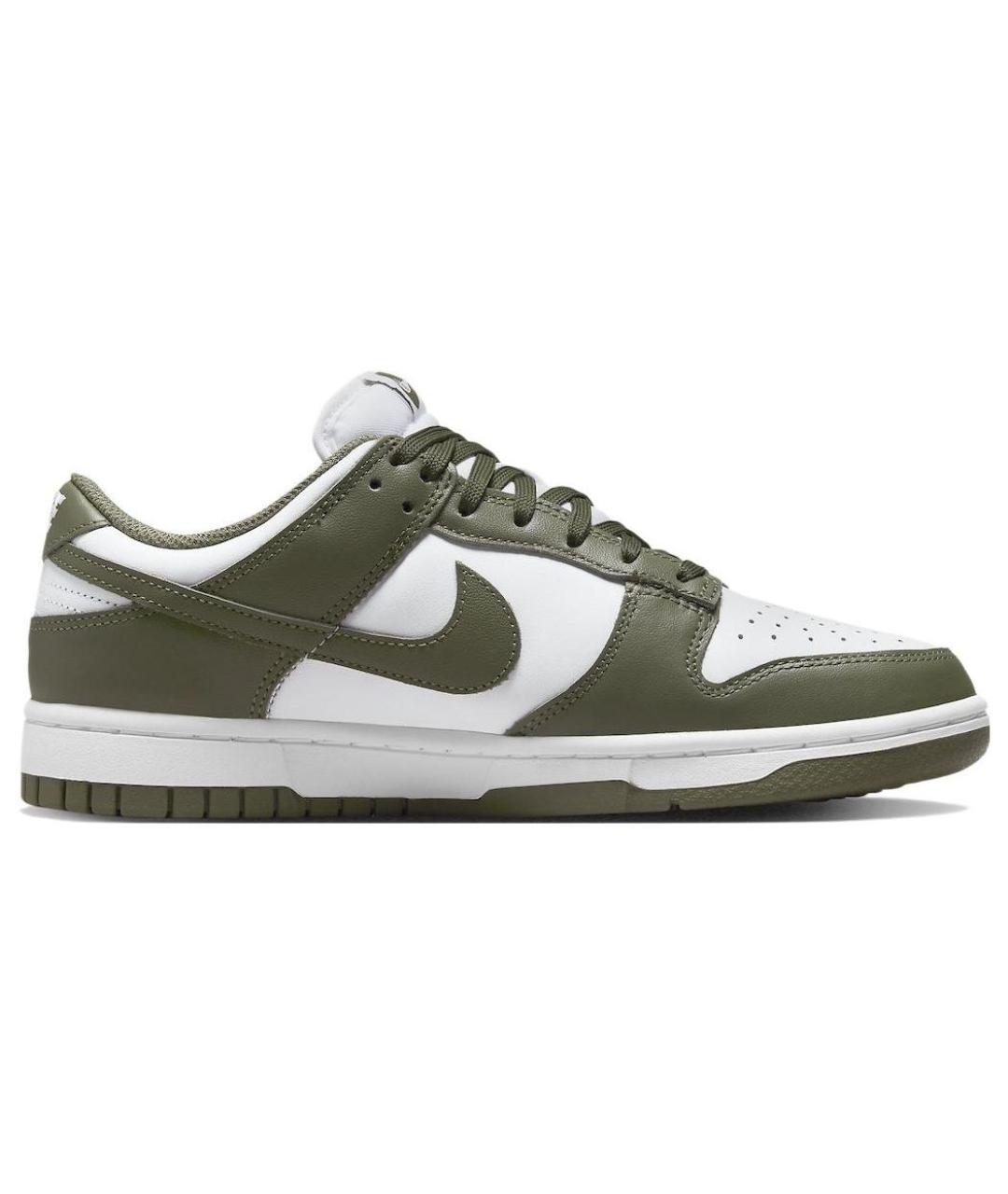 NIKE Хаки кожаные кеды, фото 2