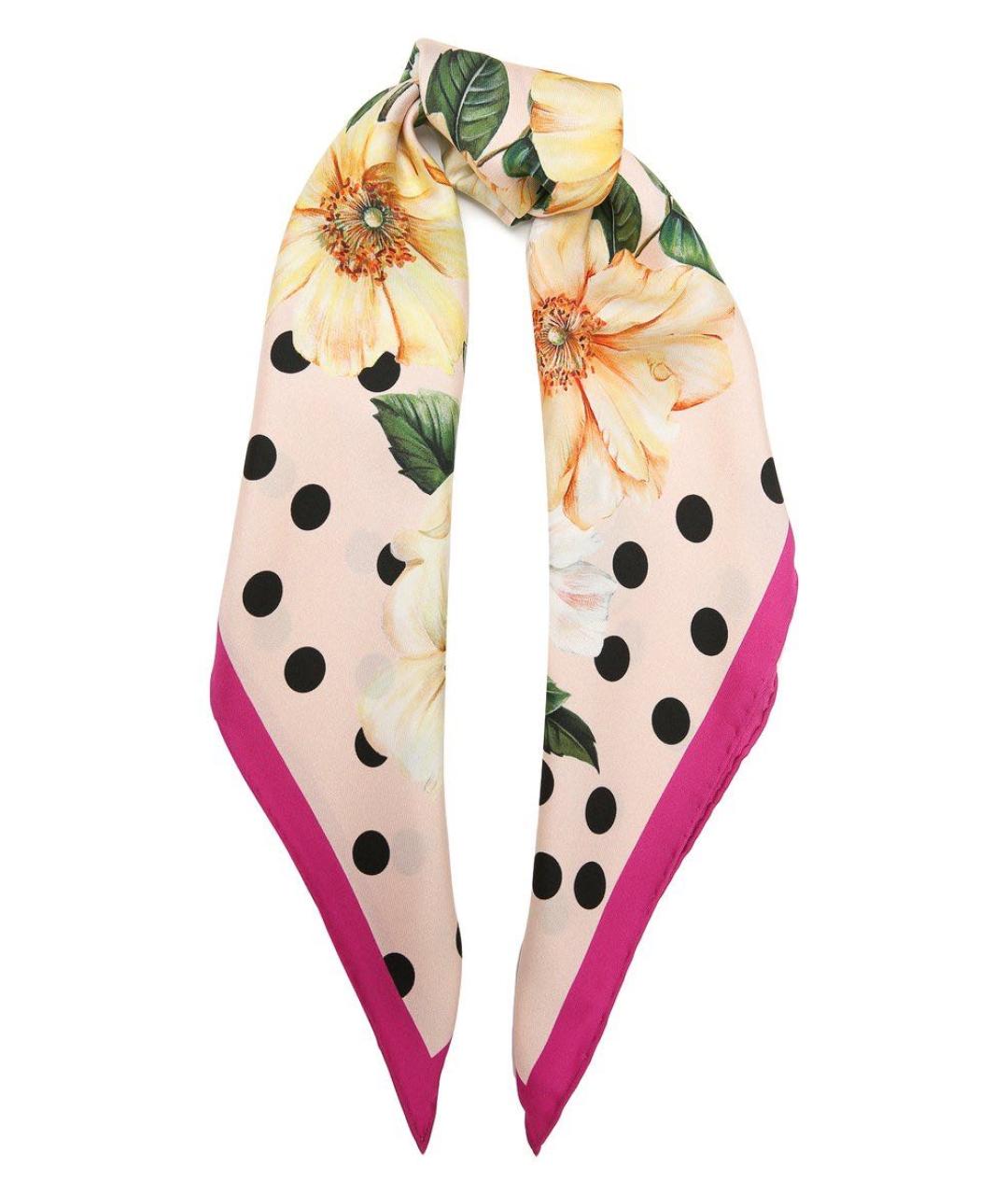 DOLCE&GABBANA Шелковый платок, фото 4