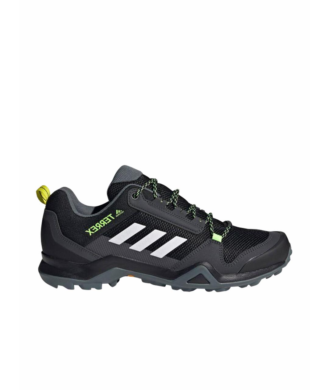 ADIDAS Черные синтетические низкие кроссовки / кеды, фото 1