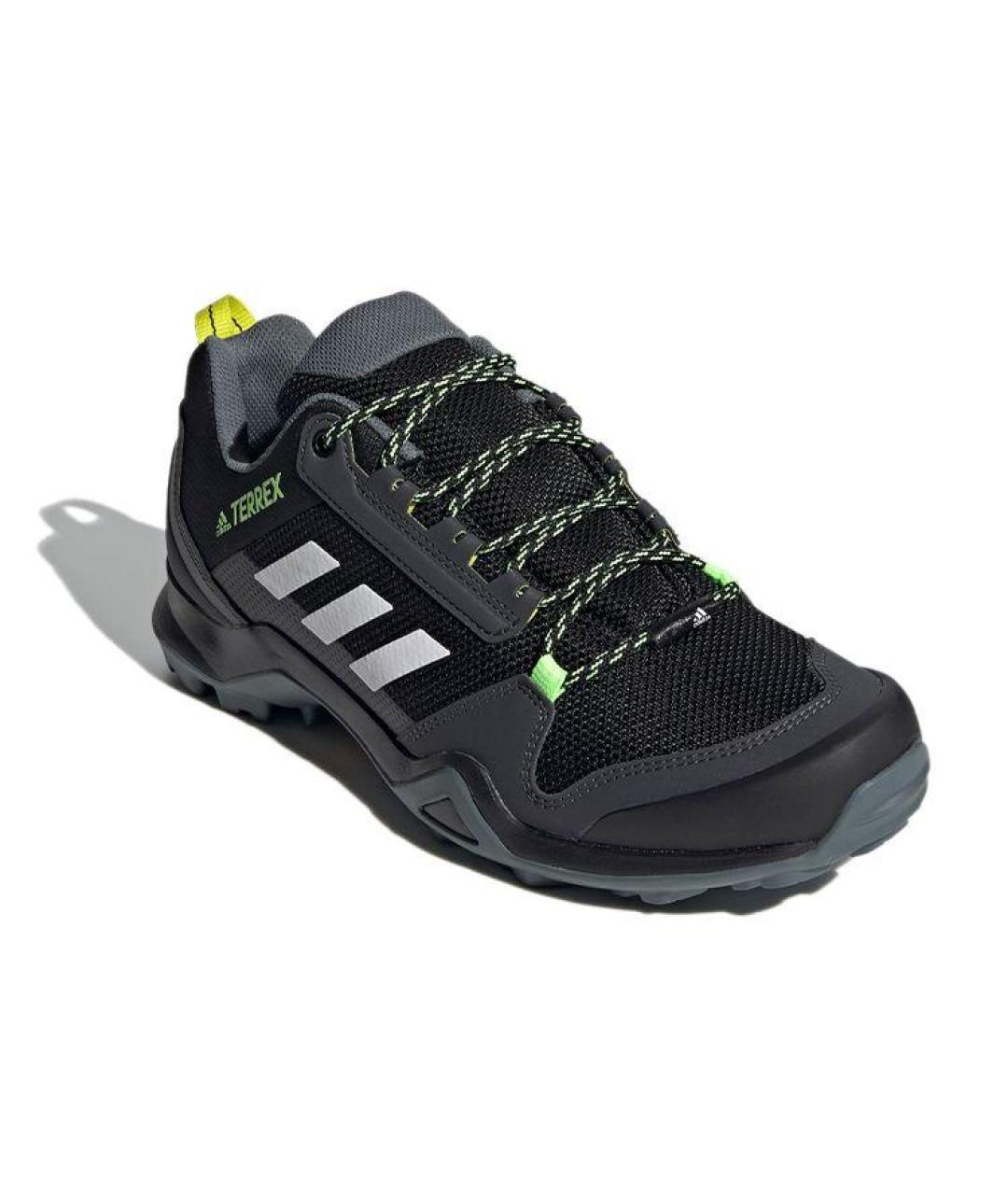 ADIDAS Черные синтетические низкие кроссовки / кеды, фото 3