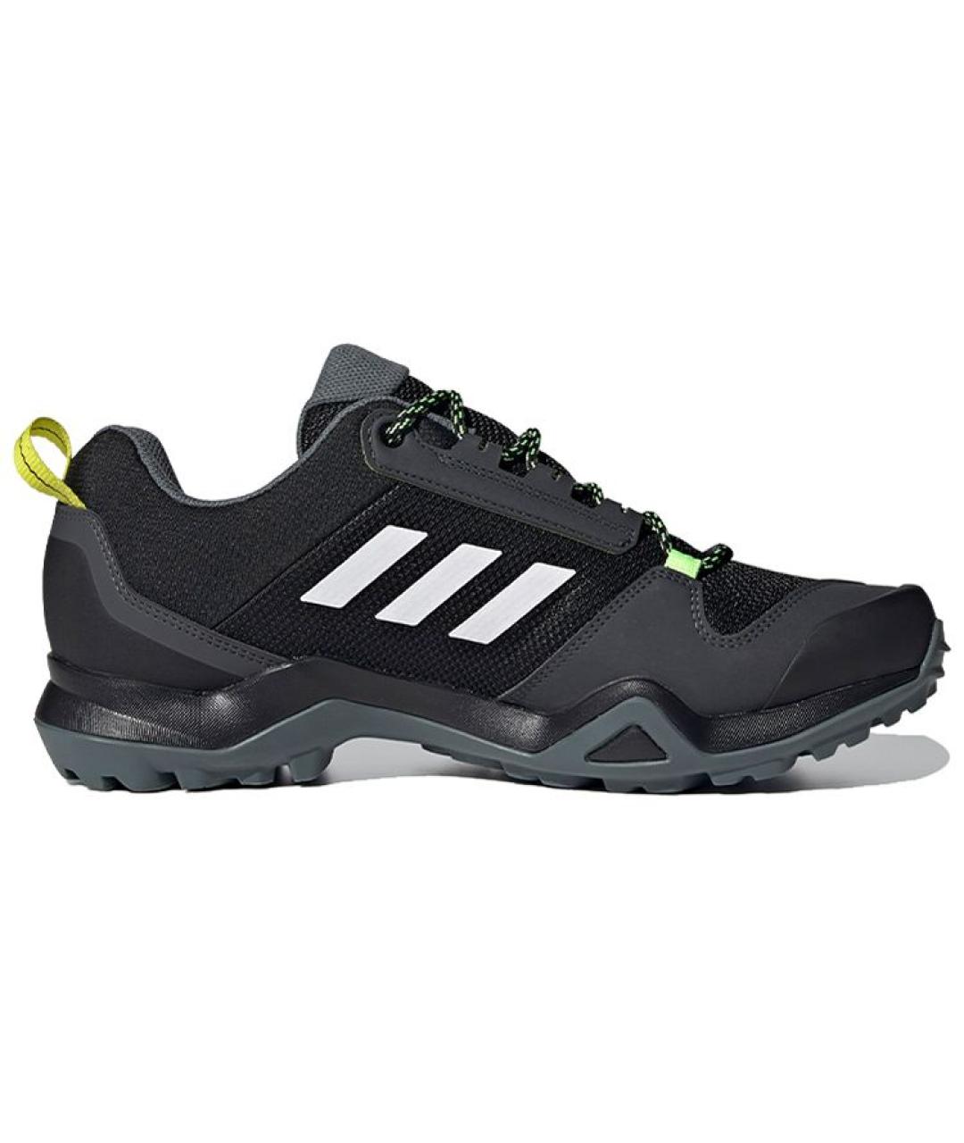 ADIDAS Черные синтетические низкие кроссовки / кеды, фото 2