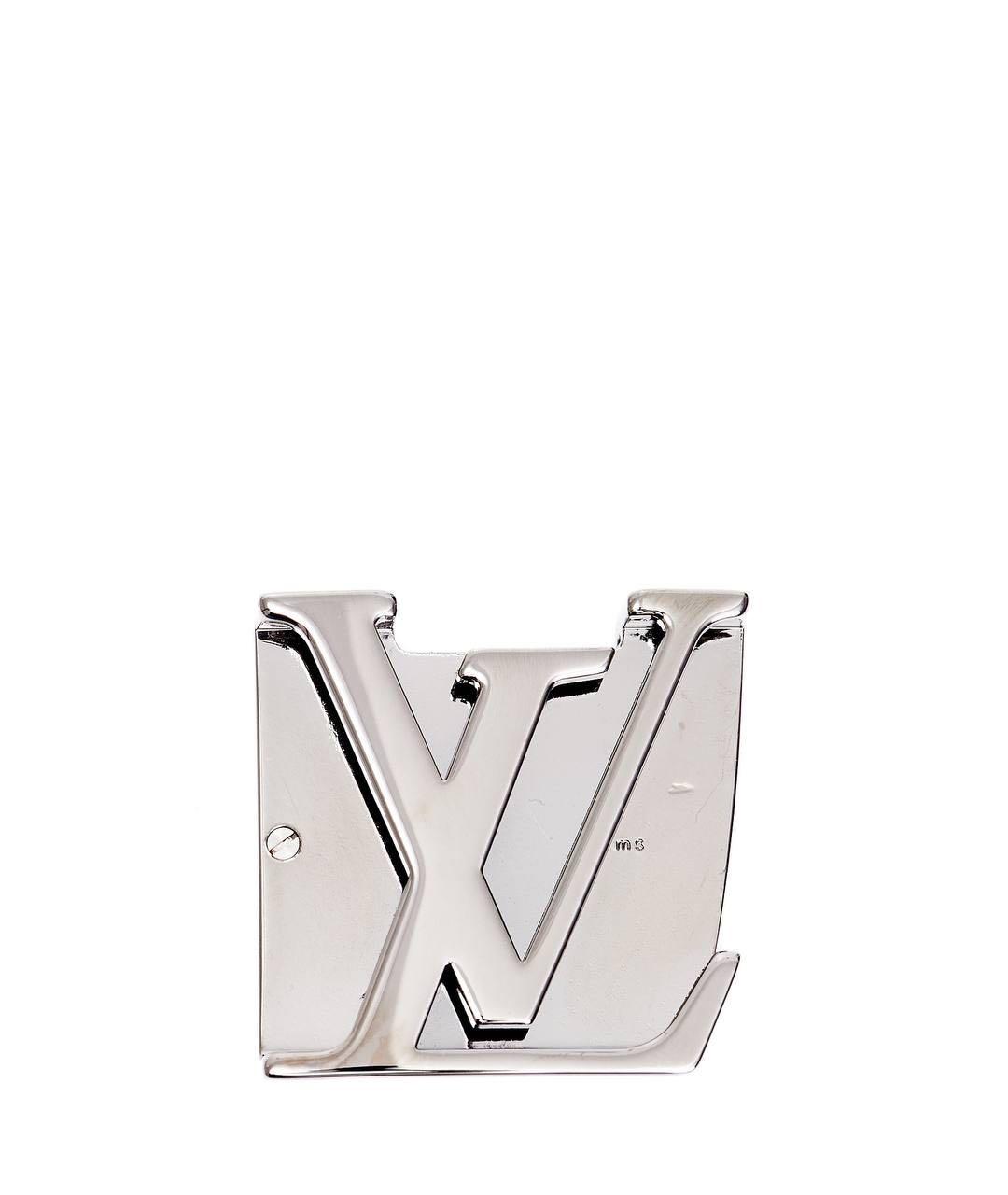 LOUIS VUITTON Серебрянный ремень, фото 4