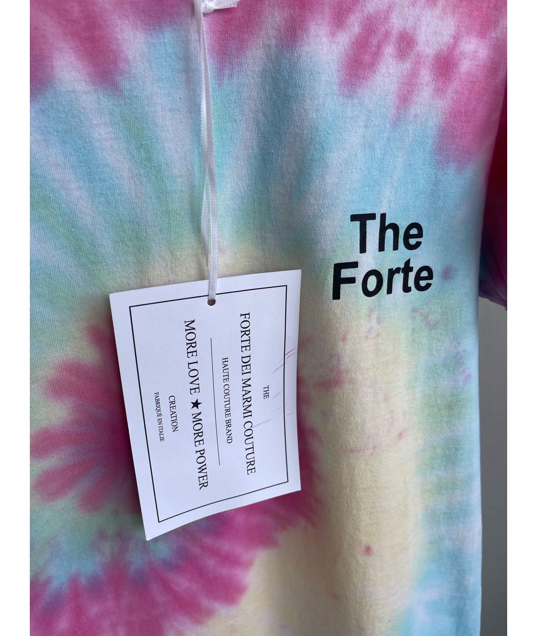 FORTE COUTURE Мульти хлопковая футболка, фото 4