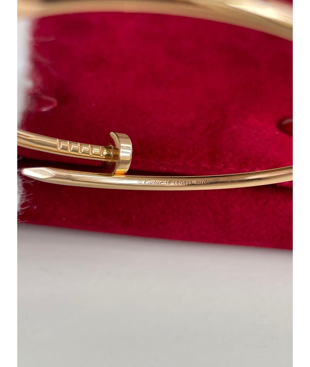 CARTIER Золотой браслет из розового золота, фото 4