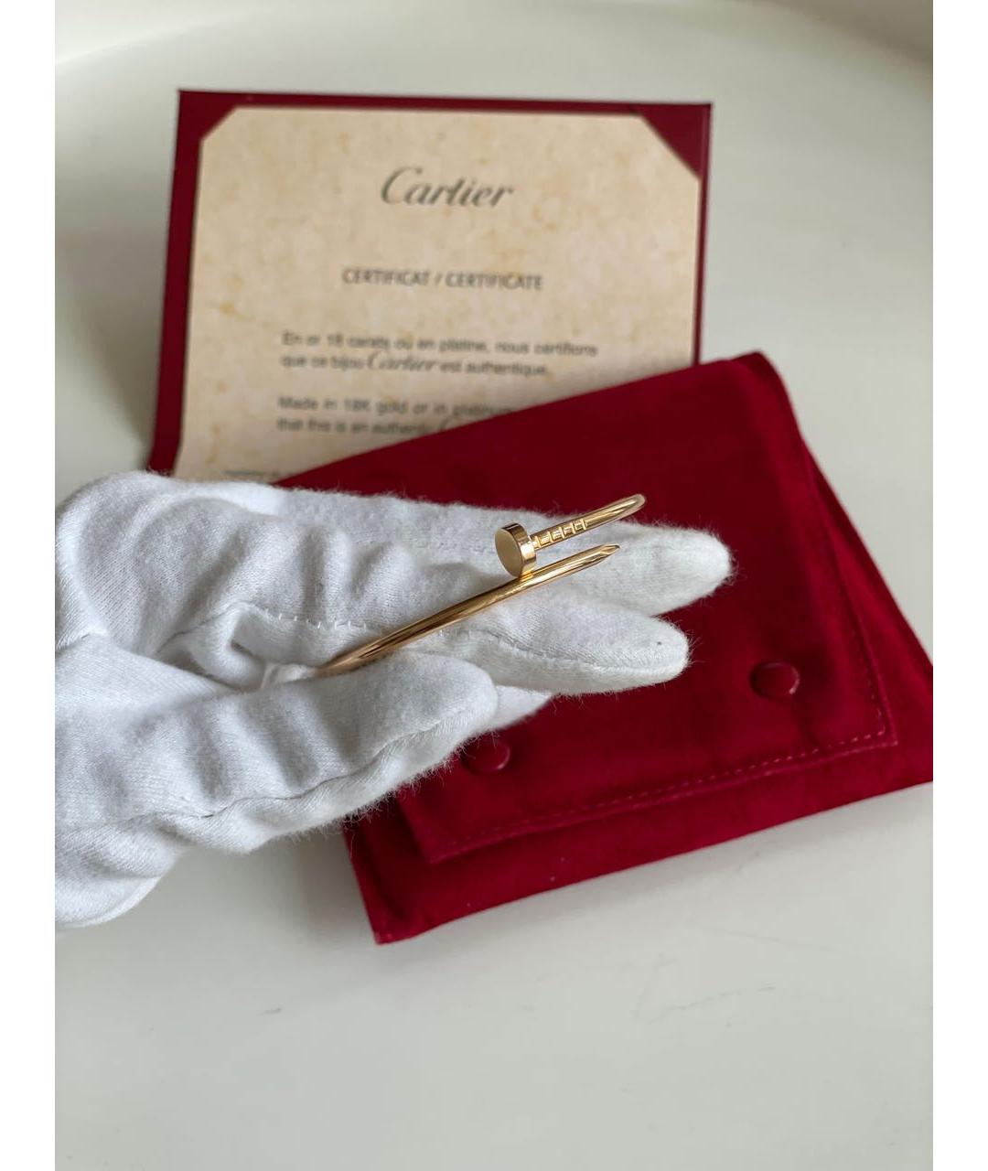 CARTIER Золотой браслет из розового золота, фото 8