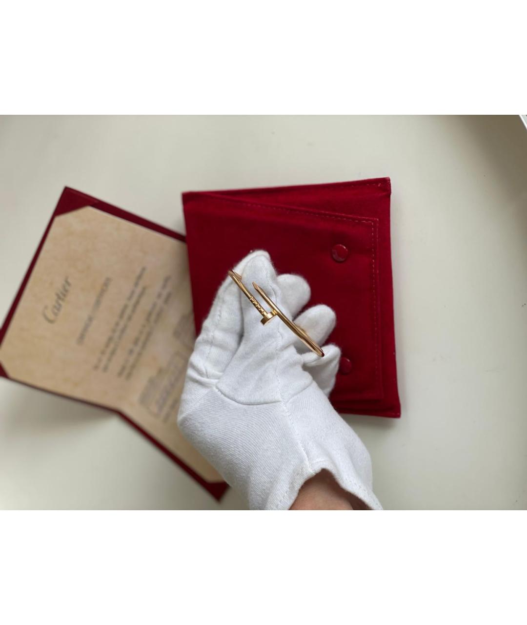 CARTIER Золотой браслет из розового золота, фото 7