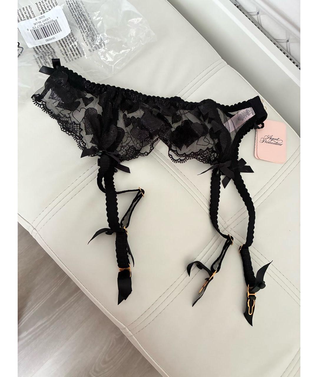 AGENT PROVOCATEUR Черные носки, чулки и колготы, фото 2