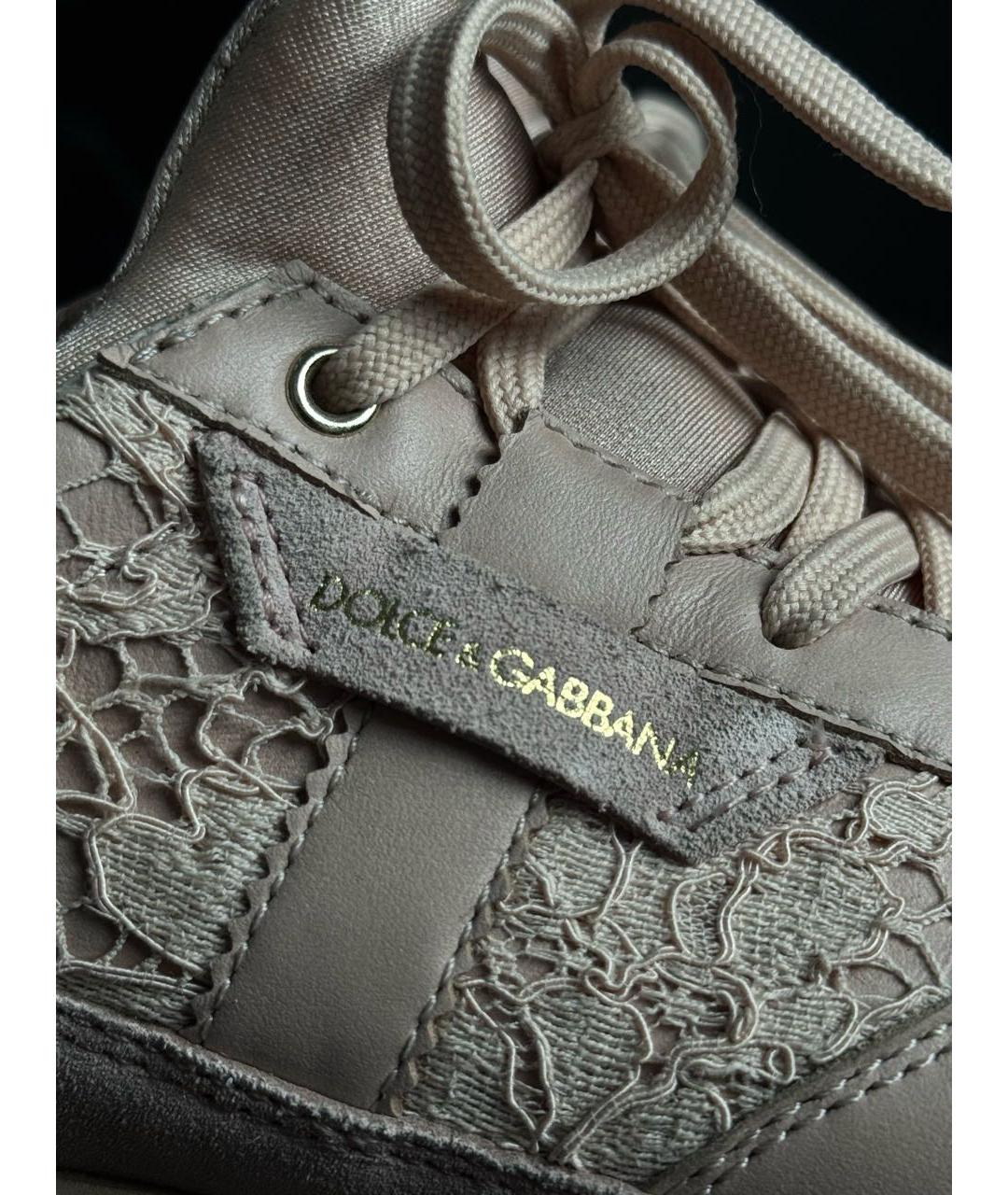 DOLCE&GABBANA Коралловые кроссовки, фото 6