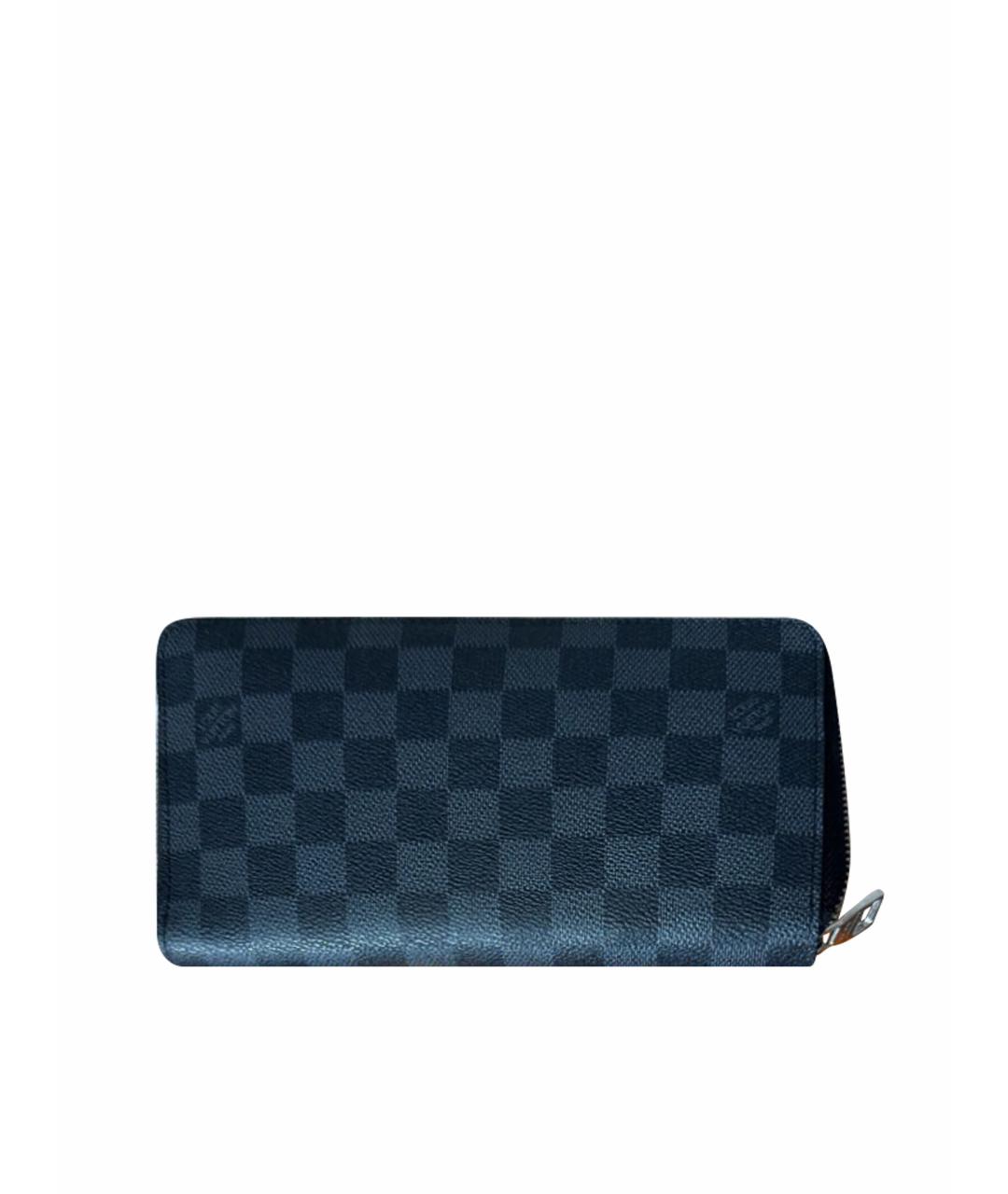 LOUIS VUITTON Антрацитовая барсетка, фото 1