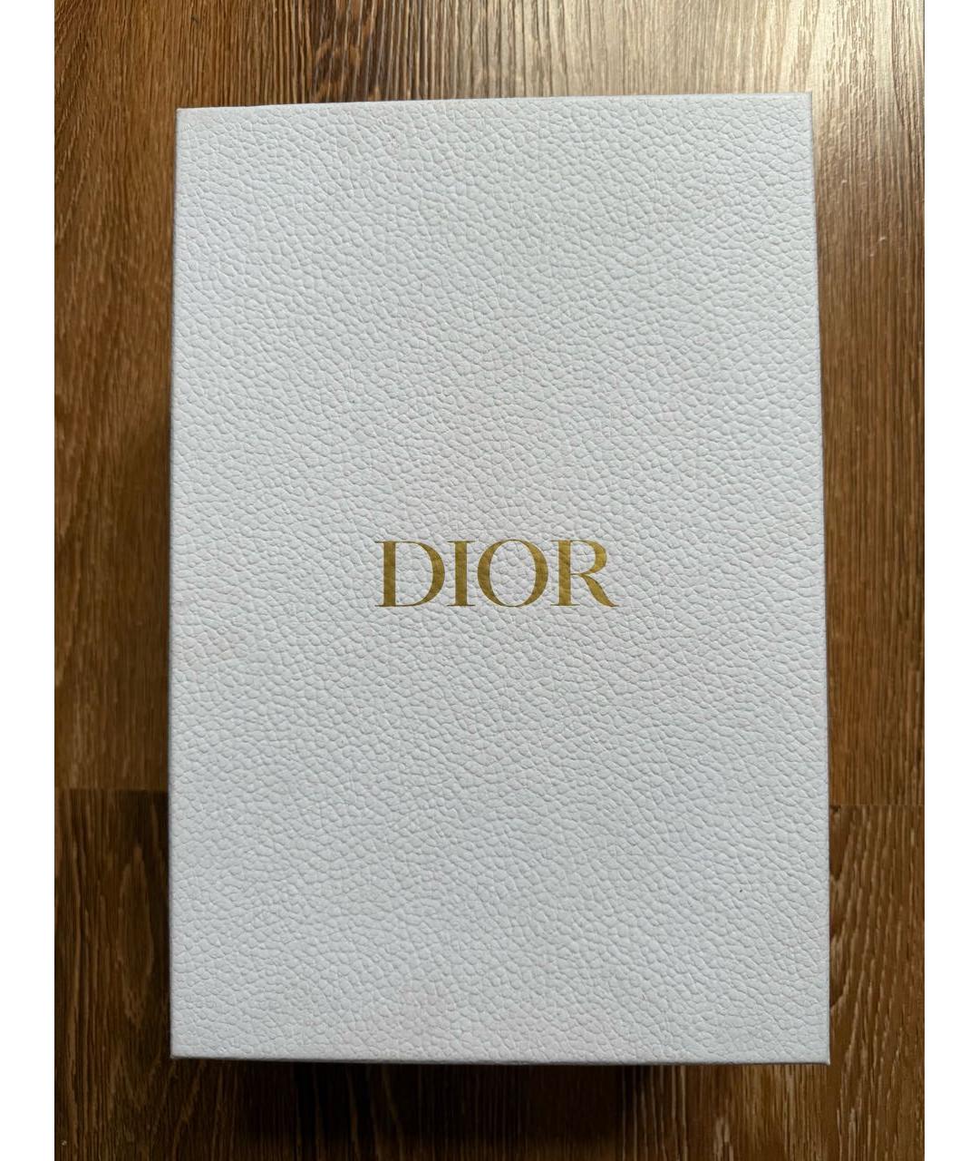 CHRISTIAN DIOR Бежевые кожаные туфли, фото 6