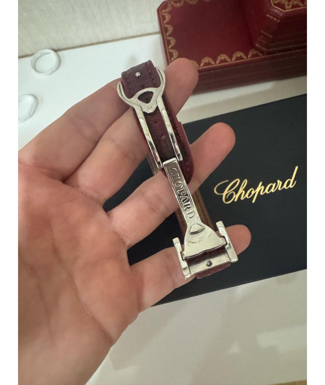 CHOPARD Белые металлические часы, фото 7