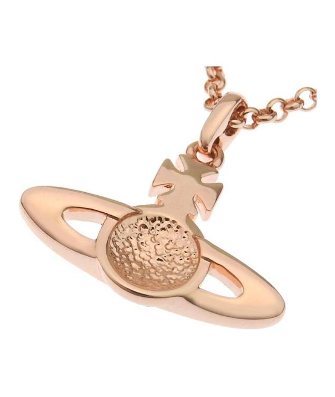 VIVIENNE WESTWOOD Золотая металлическая подвеска, фото 3