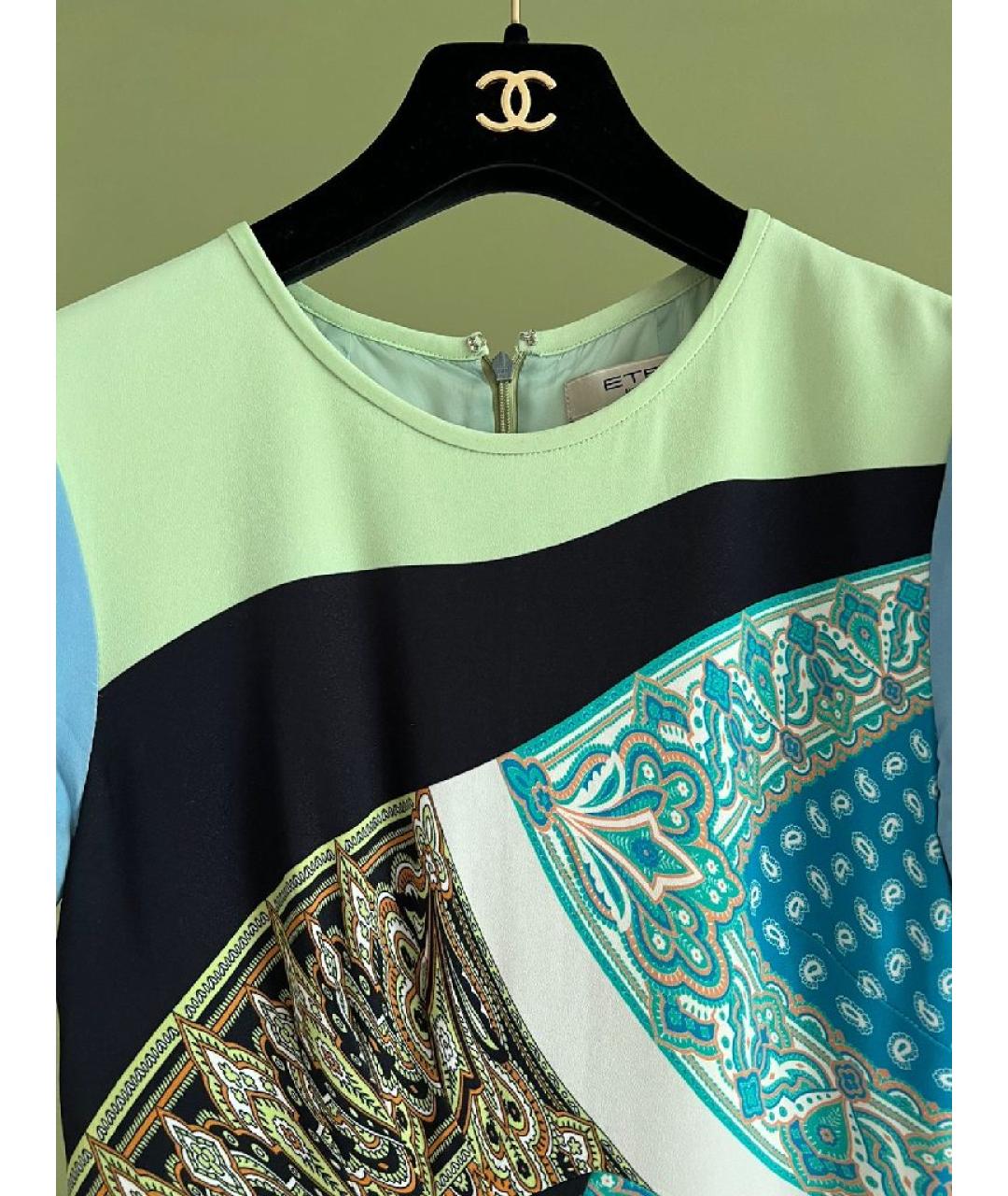 ETRO Мульти вискозное повседневное платье, фото 3