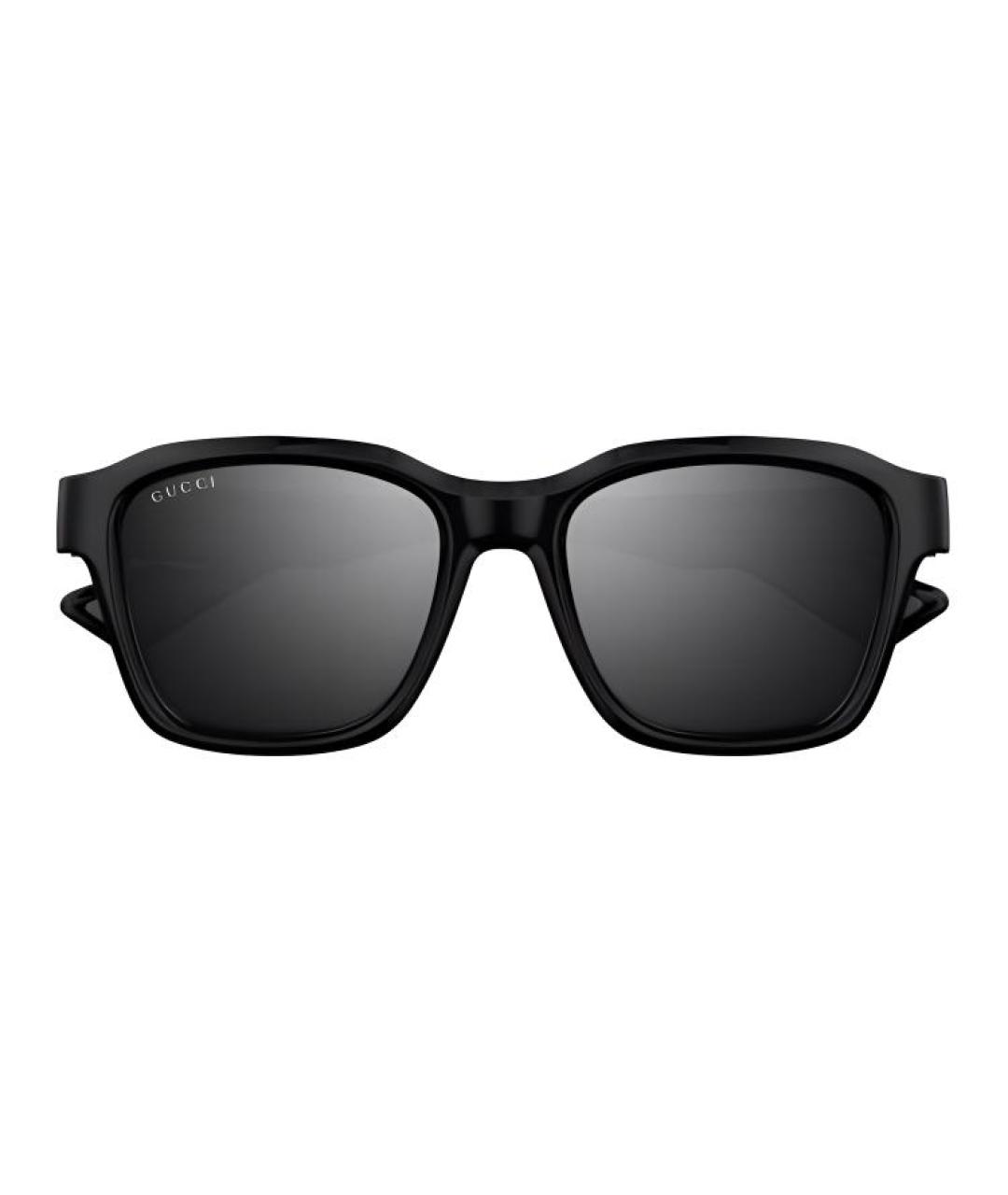 GUCCI Черные пластиковые солнцезащитные очки, фото 2
